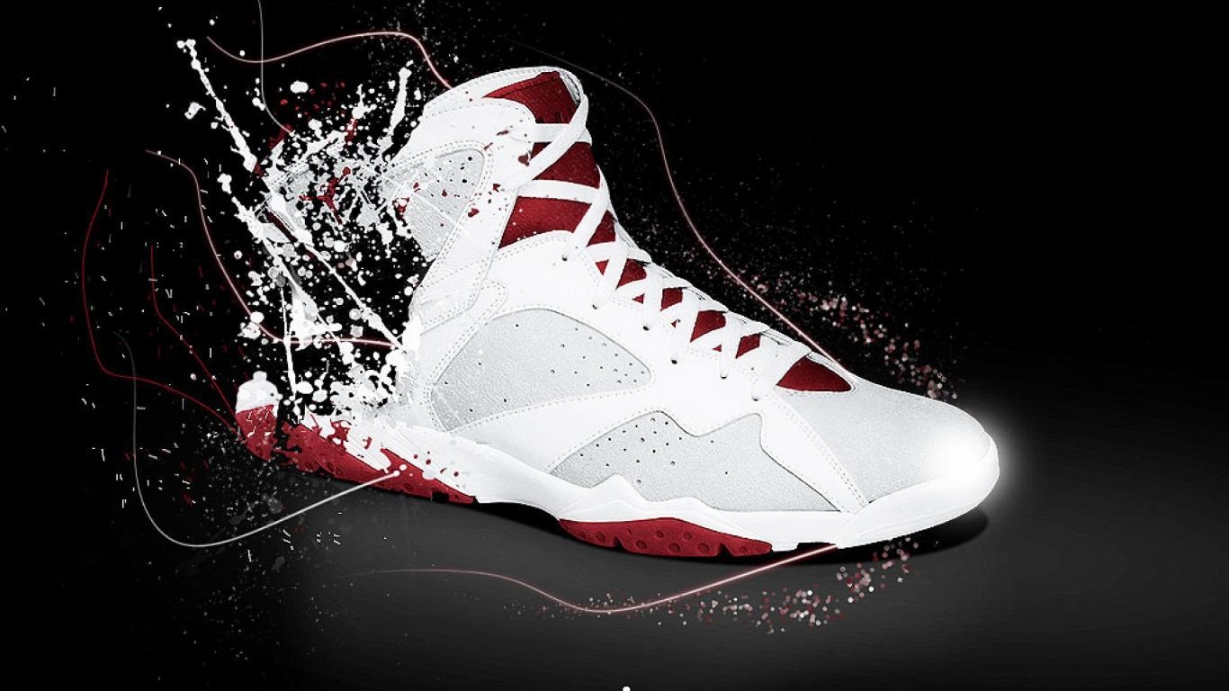 1370x770 Cool Jordan Shoes wallpaperx768, Desktop