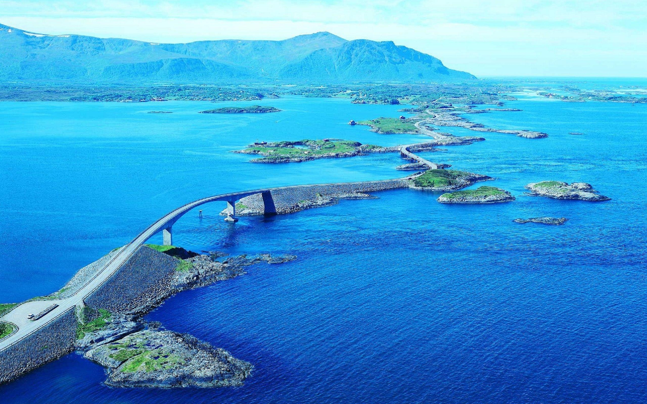 2560x1600 The Atlantic Ocean Road Wallpaper, Desktop