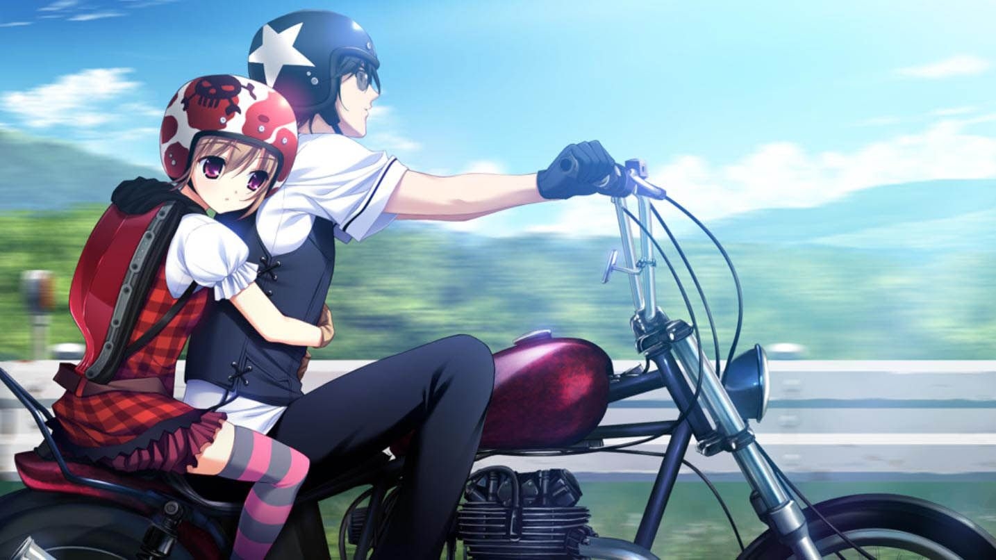 1440x810 Anime Motorcycle Wallpaper Free Anime Motorcycle Background, Desktop