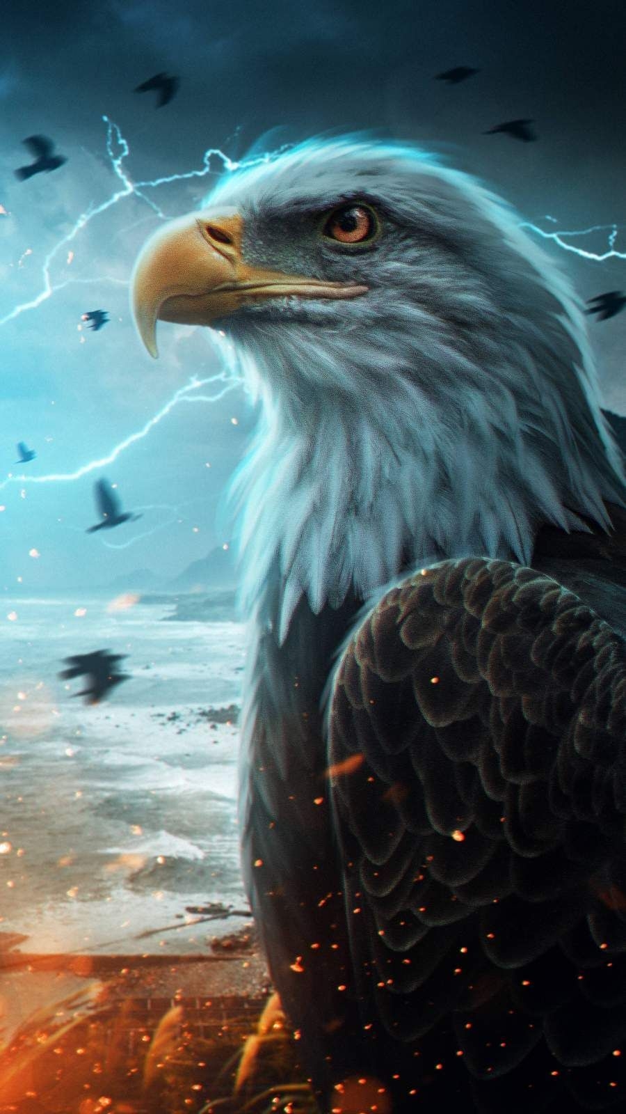 900x1600 The Predator Eagle iPhone Wallpaper. Eagle wallpaper, Wild animal wallpaper, Eagle picture, Phone