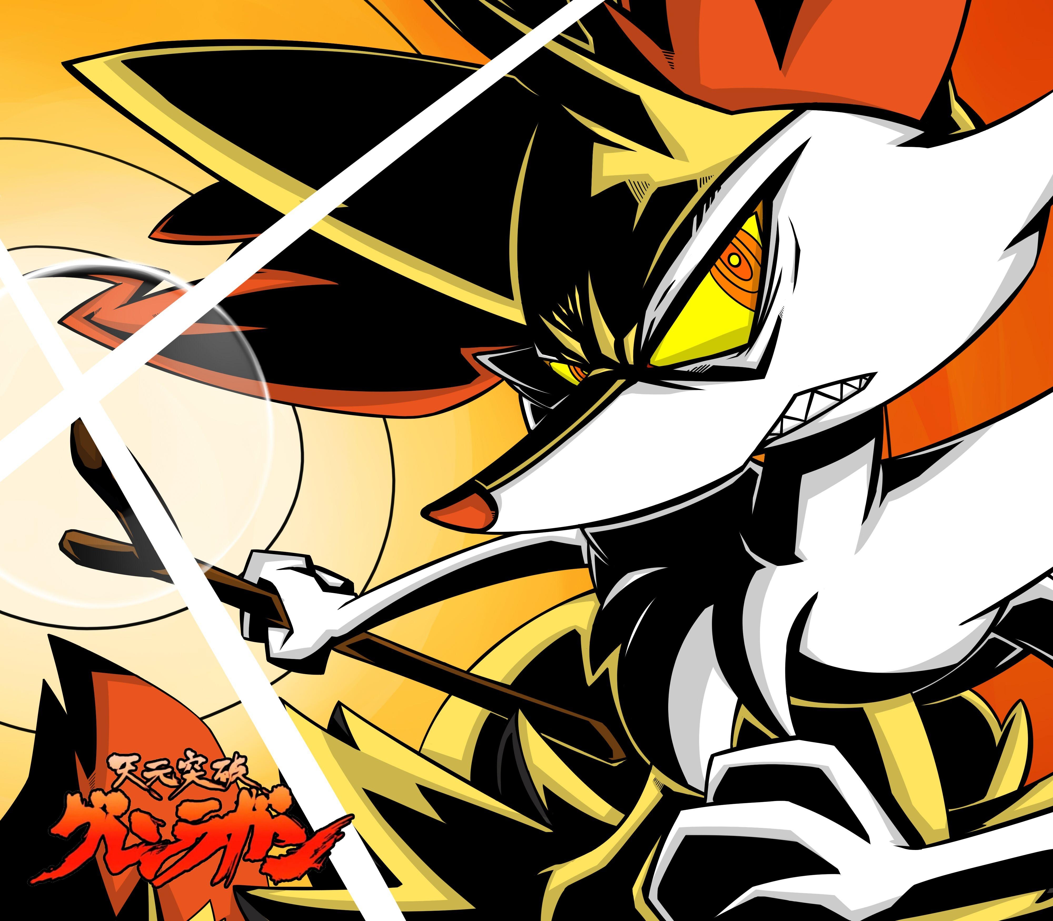 4000x3500 Toppa Tengen Braixen Lagann by Wouhlven - Fur Affinity [dot] net, Desktop