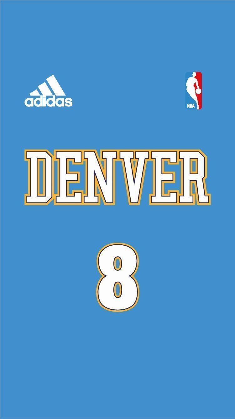 750x1340 NUGGETS. NBA Jersey Project iPhone 6, Phone