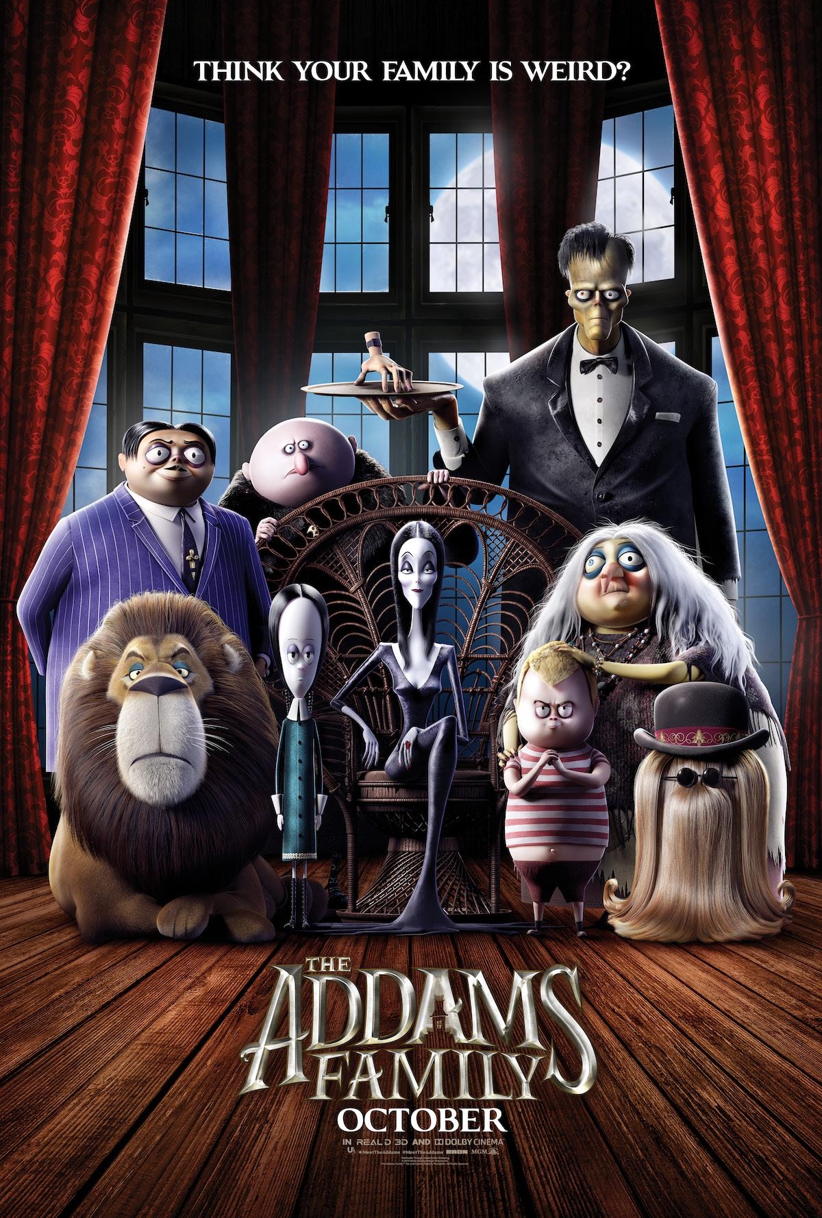 1200x1780 The Addams Family (2019), Phone