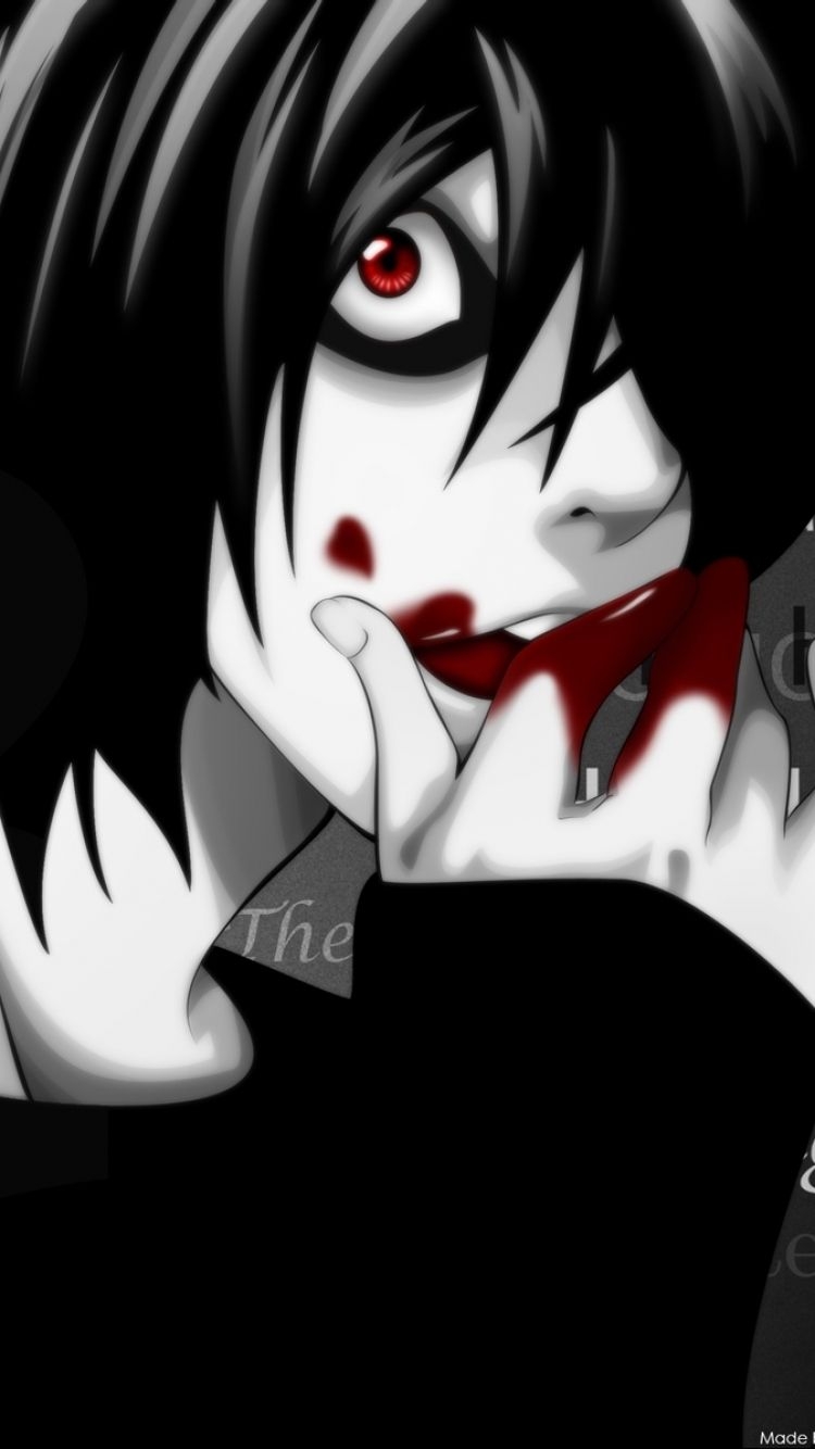 750x1340 Anime Death Note () Wallpaper, Phone