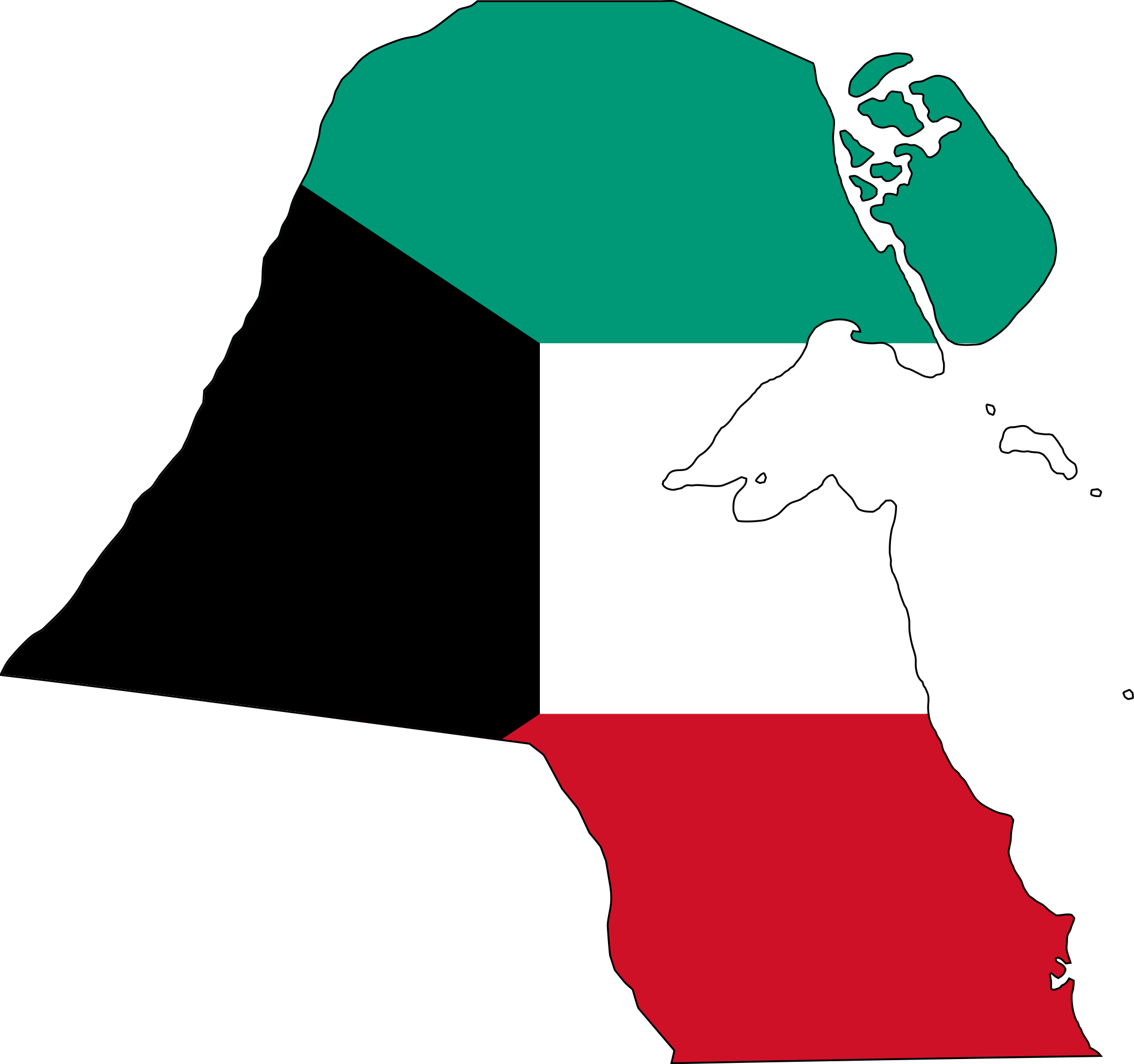 2050x1930 Country Flag Maps. Kuwait, Desktop