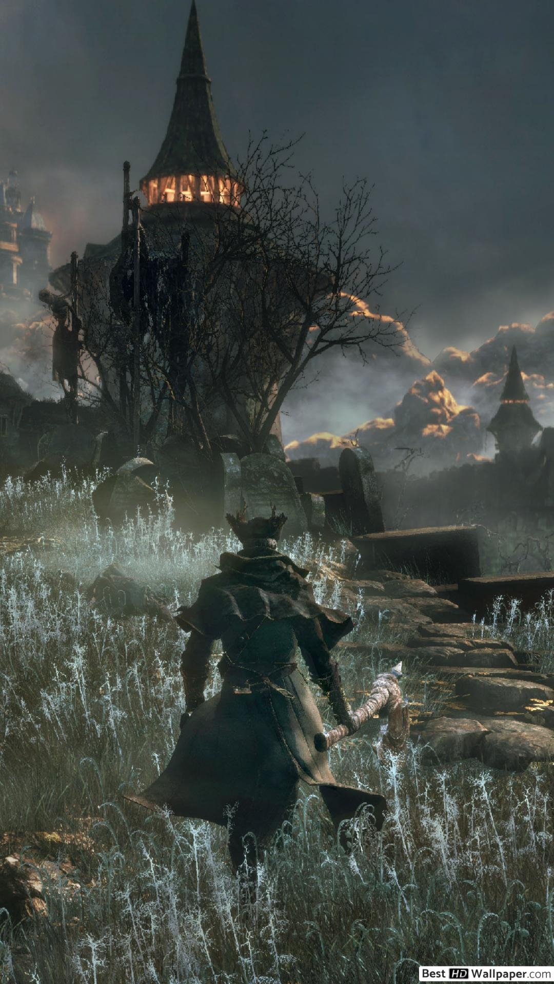 1080x1920 Bloodborne (PlayStation 4) HD wallpaper downloaden, Phone