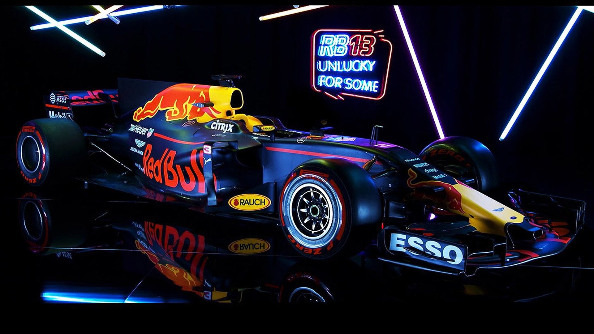 1920x1080 Red Bull launches its 2017 F1 car, the RB13, Desktop