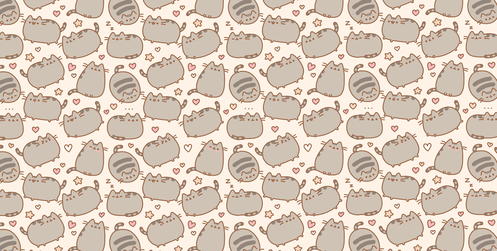 1600x810 Pusheen The Cat Wallpaper, Desktop