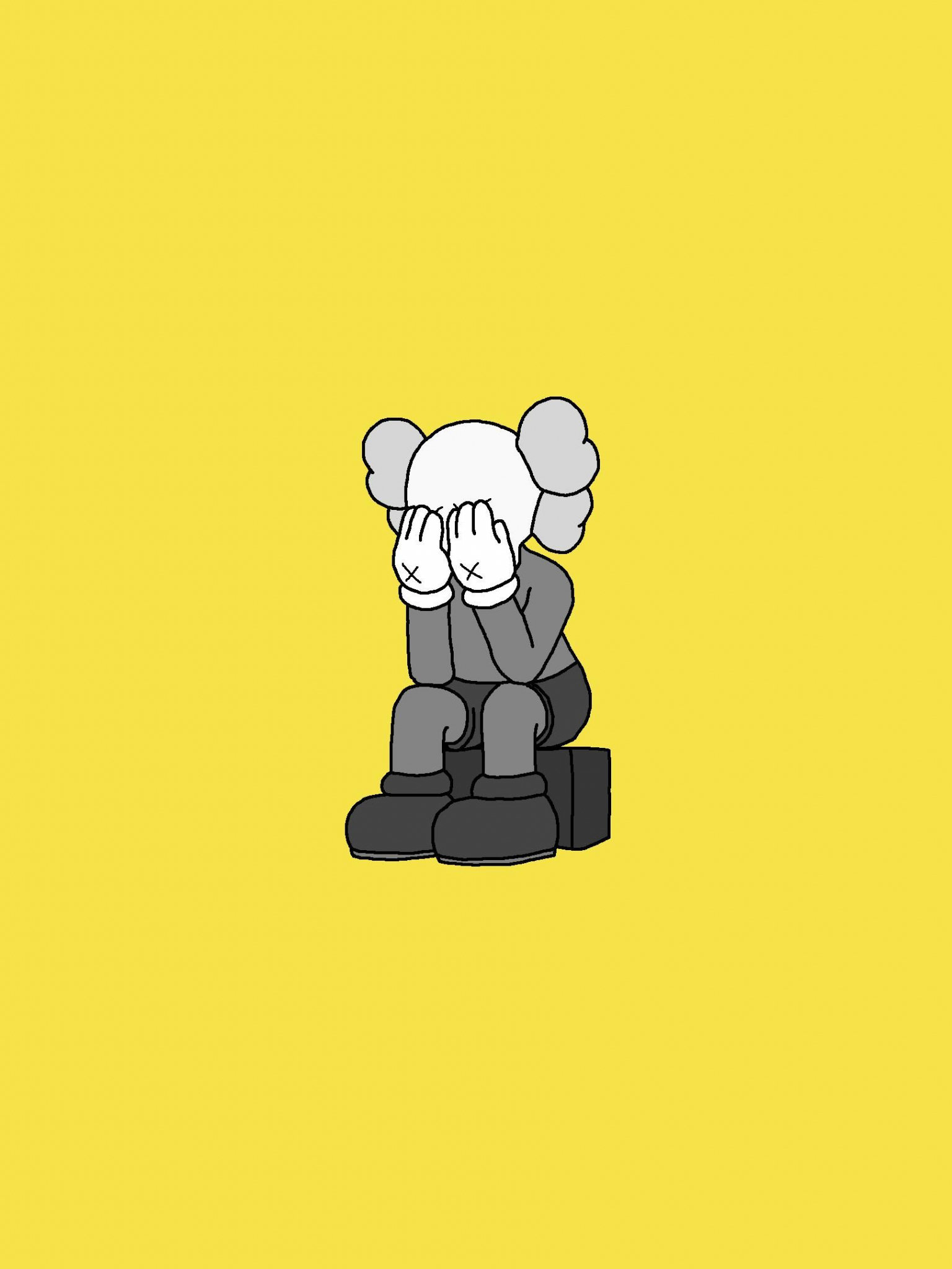 1540x2050 Free download A kaws wallpaper I traced and made myself [3840 x 2160] Kaws [3840x2160] for your Desktop, Mobile & Tablet. Explore Kaws Wallpaper. KAWS HD Wallpaper, Phone