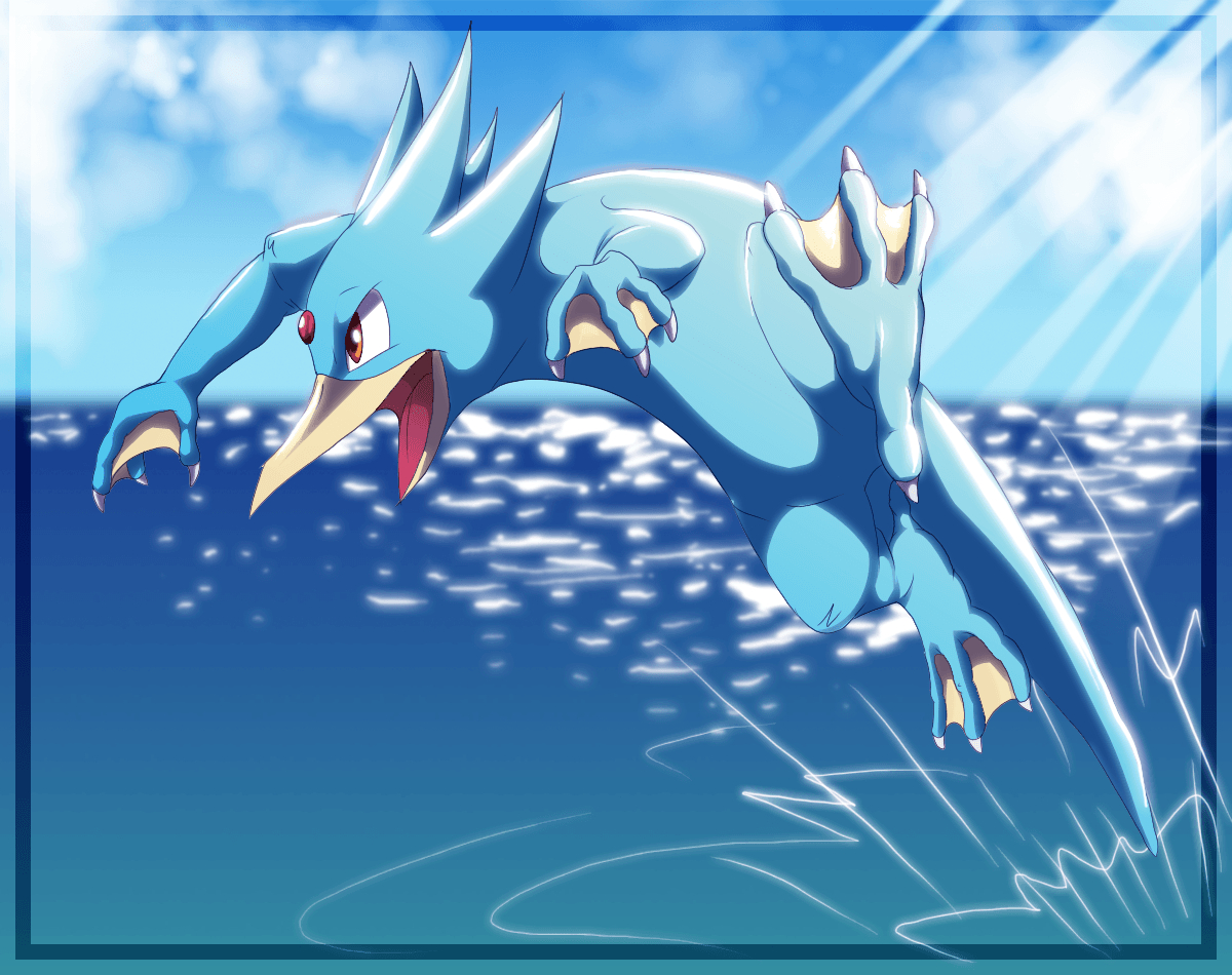 1200x950 055: Golduck. POKEMON. Pokémon, Pokemon pokedex, Desktop