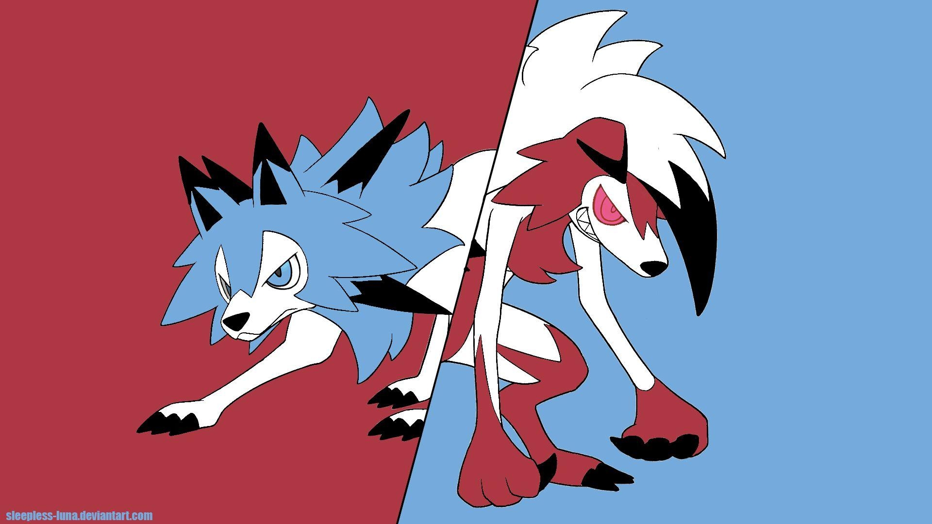 1920x1080 Pokemon Lycanroc Wallpaper Version 1 By Sleepless Luna, Desktop