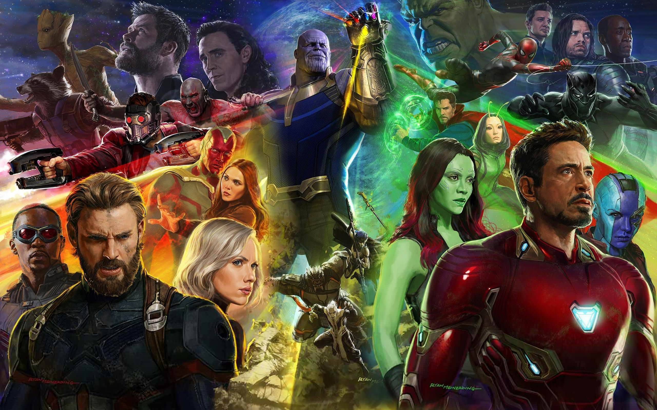 2560x1600 Avengers Infinity War Background Wallpaper 27131, Desktop