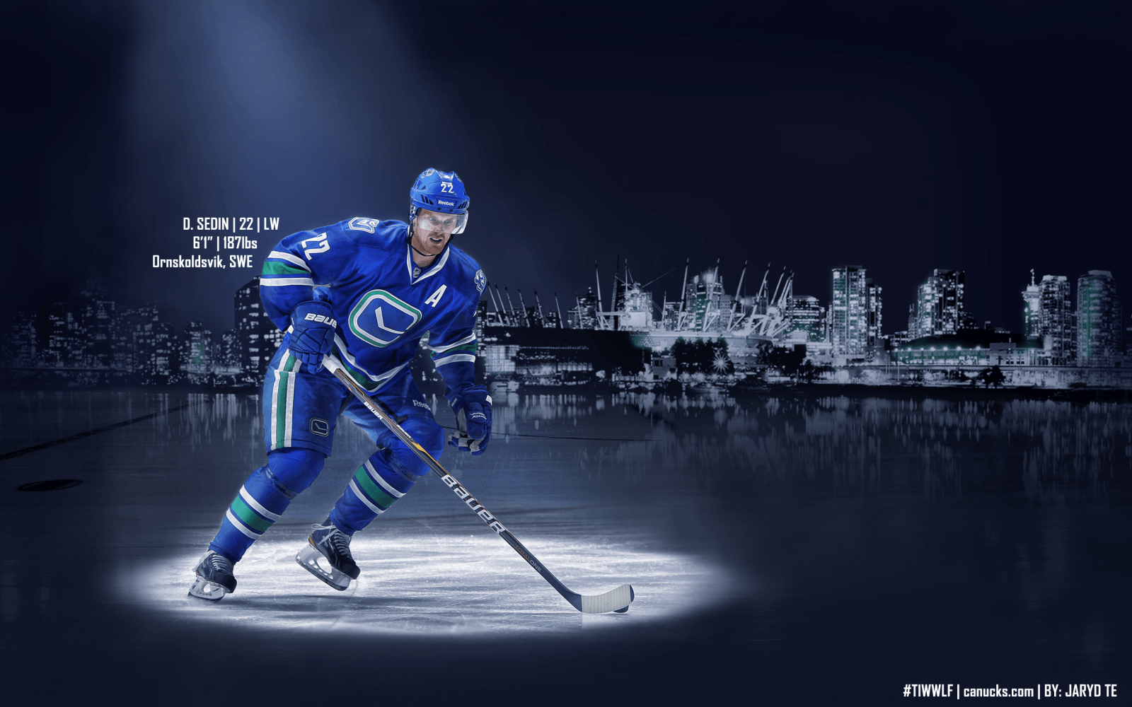 1600x1000 Daniel Sedin *Possible* Playoff Wallpaper, Desktop