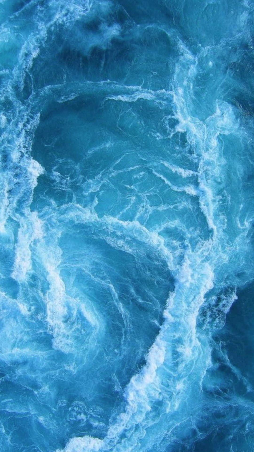 1080x1920 Blue Ocean Wallpaper, Phone