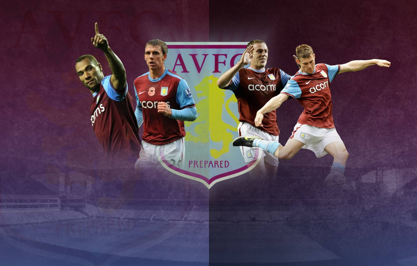 1340x850 Download Aston Villa FC Players Wallpaper, Desktop