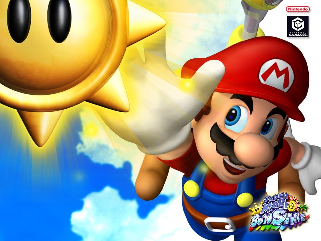 1030x770 Super Mario Sunshine (2002) promotional art, Desktop