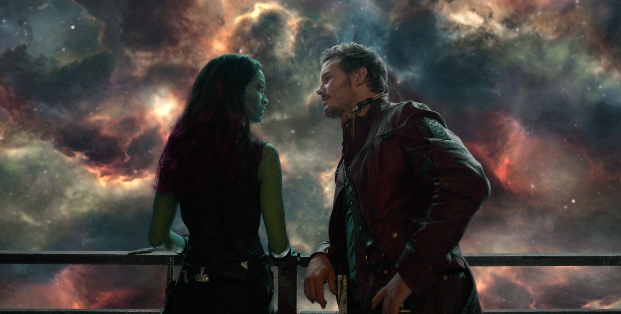 2140x1080 Star Lord and Gamora from Guardians of the Galaxy Desktop Wallpaper, Desktop