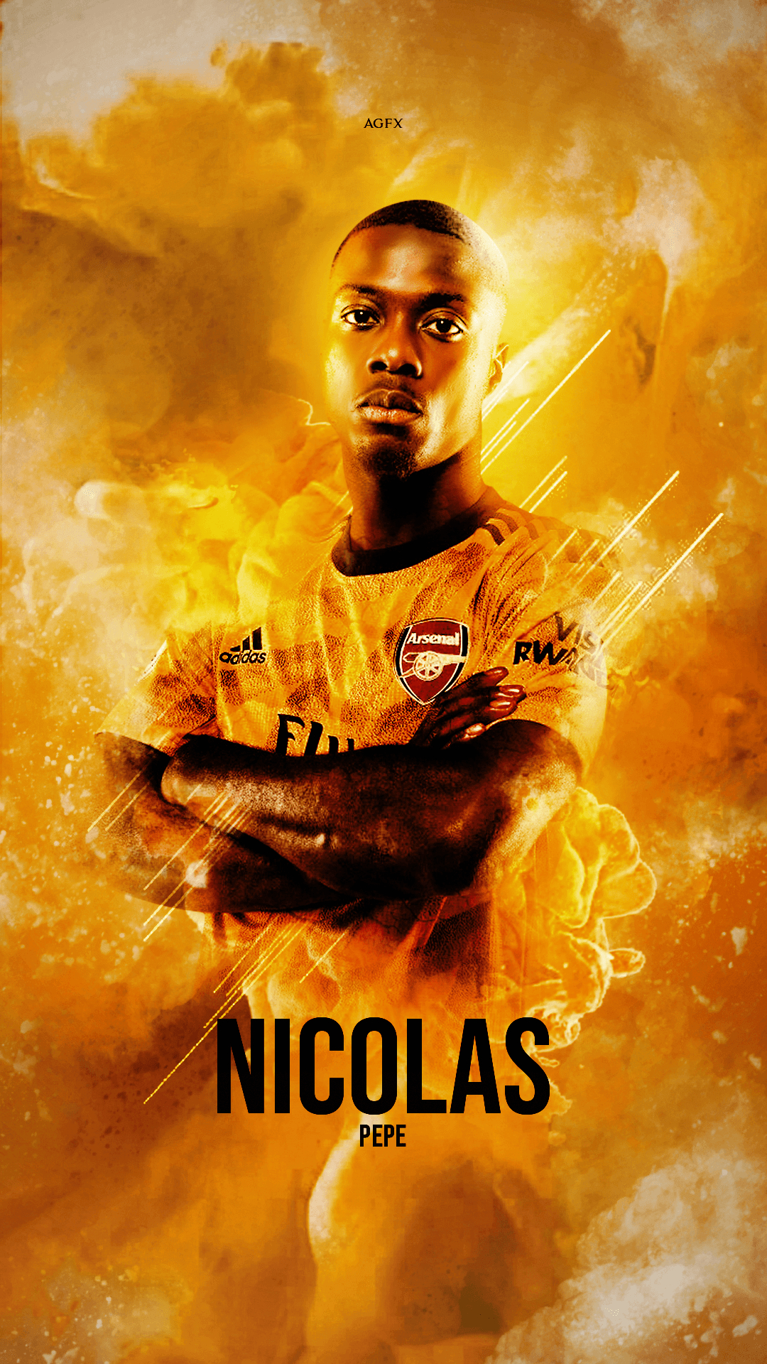 1080x1920 AGFX Designs on. Football Manipulations. Arsenal players, Phone