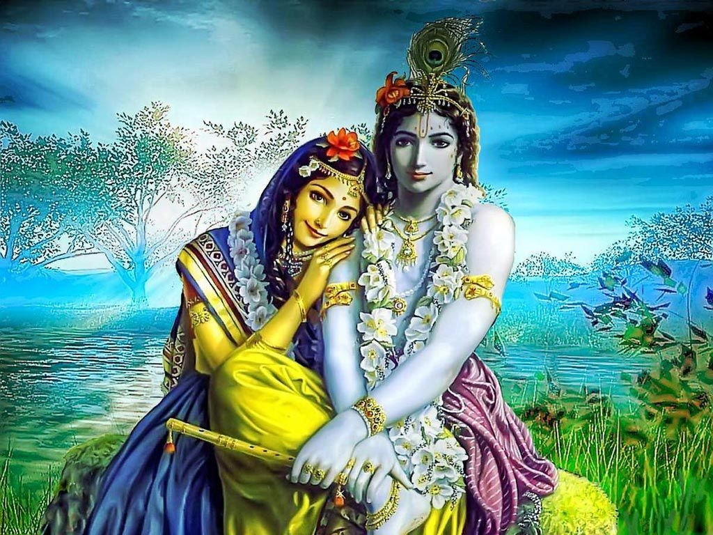 1030x770 New Radha Krishna Animated HD Wallpaper, Desktop