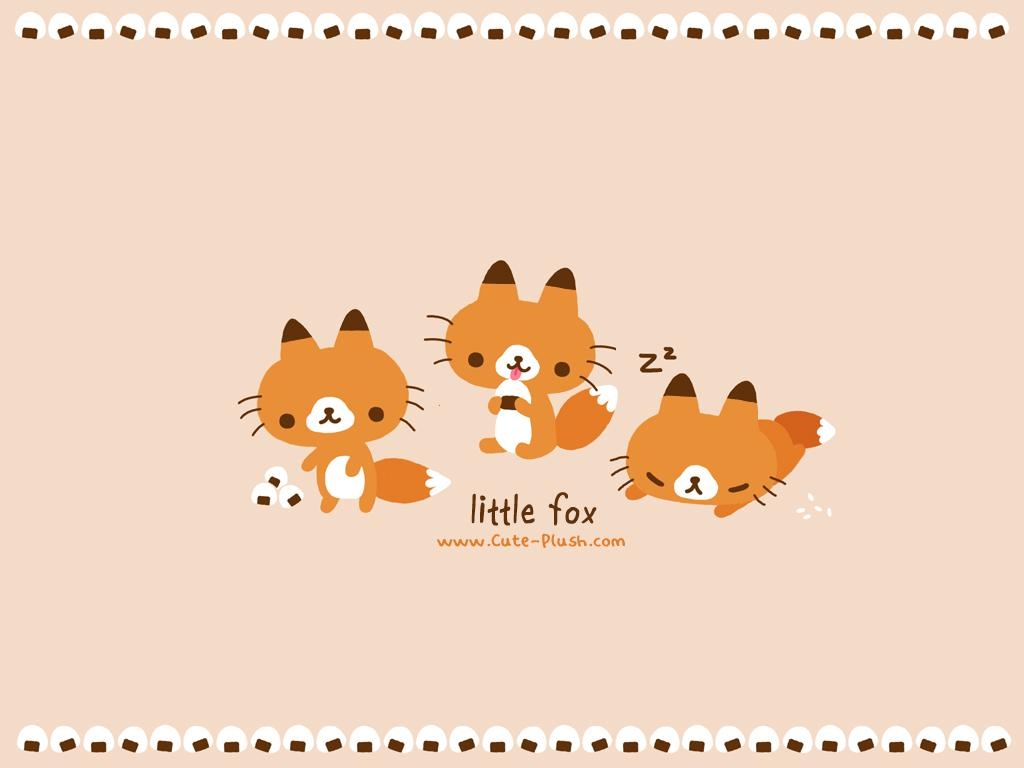 1030x770 Kawaii Fox Wallpaper, Desktop