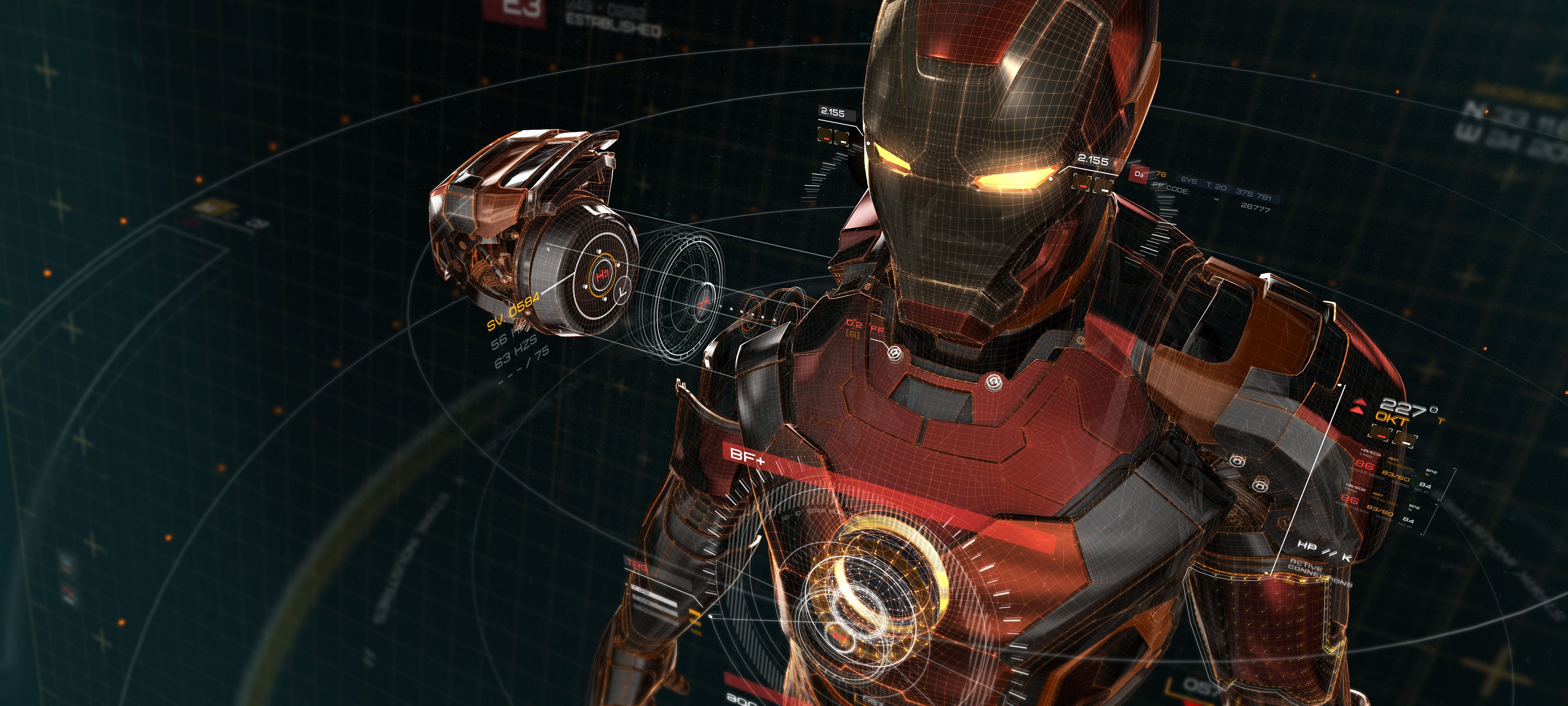 4800x2160 Iron Man 4k Ultra HD Wallpaper and Background Imagex2160, Dual Screen