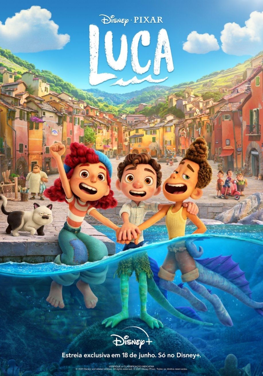 920x1310 New Posters From Pixar's Luca, Phone