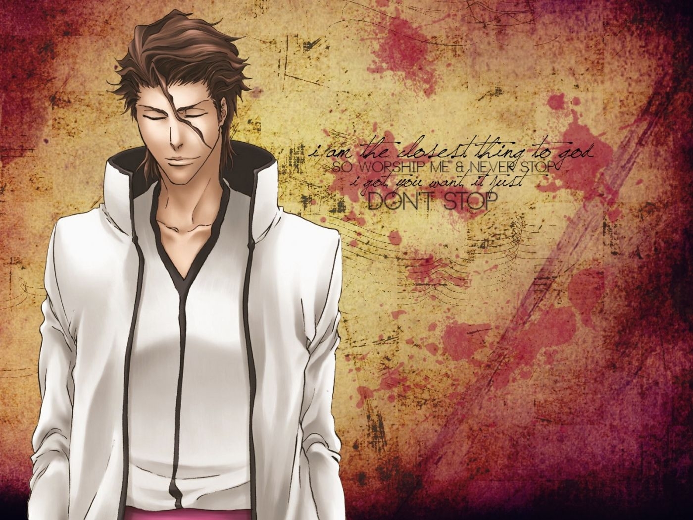 1400x1050 Sousuke Aizen, Desktop