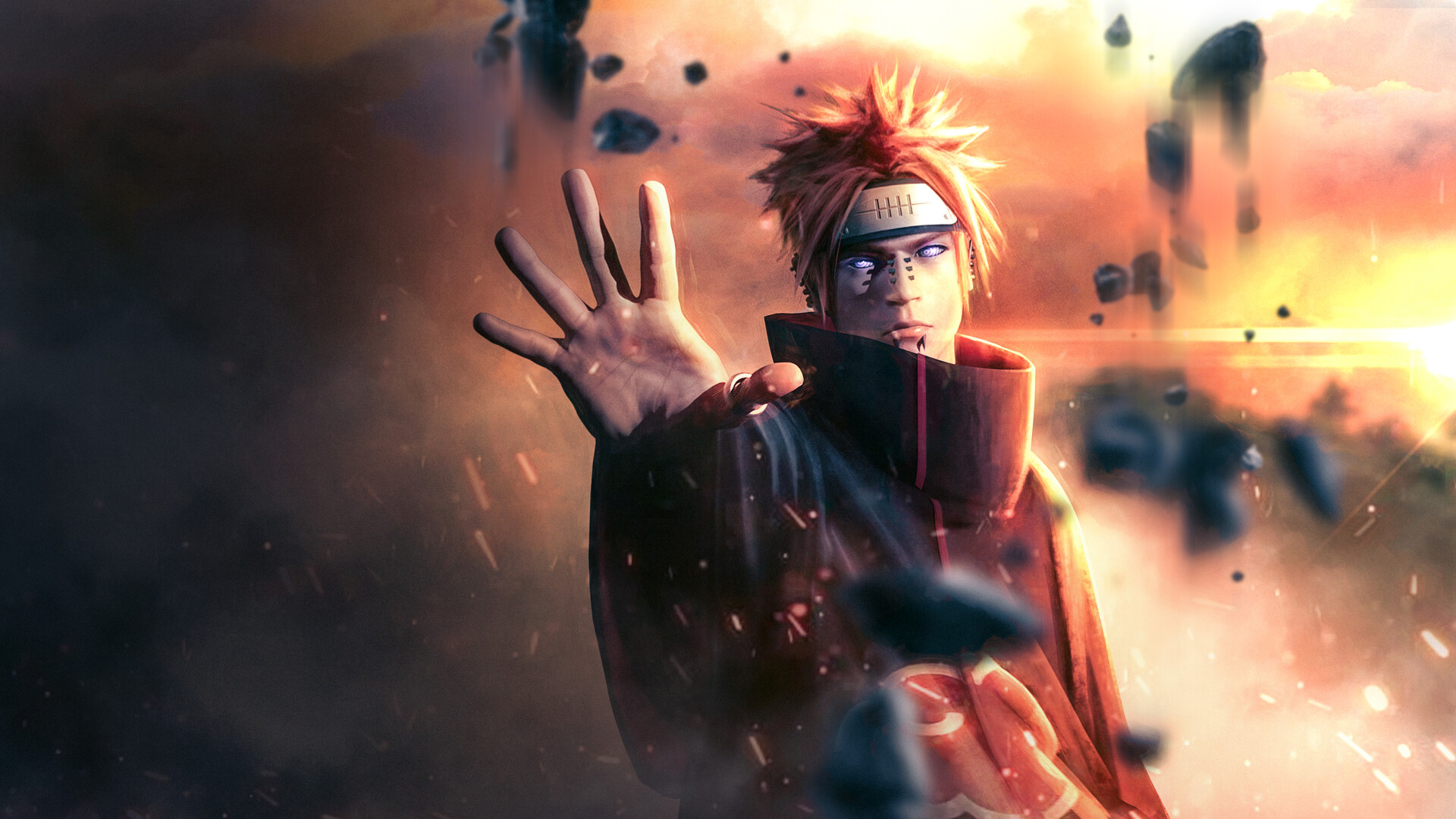 1920x1080 HD desktop wallpaper: Anime, Naruto, Pain (Naruto), Yahiko (Naruto) download free picture, Desktop