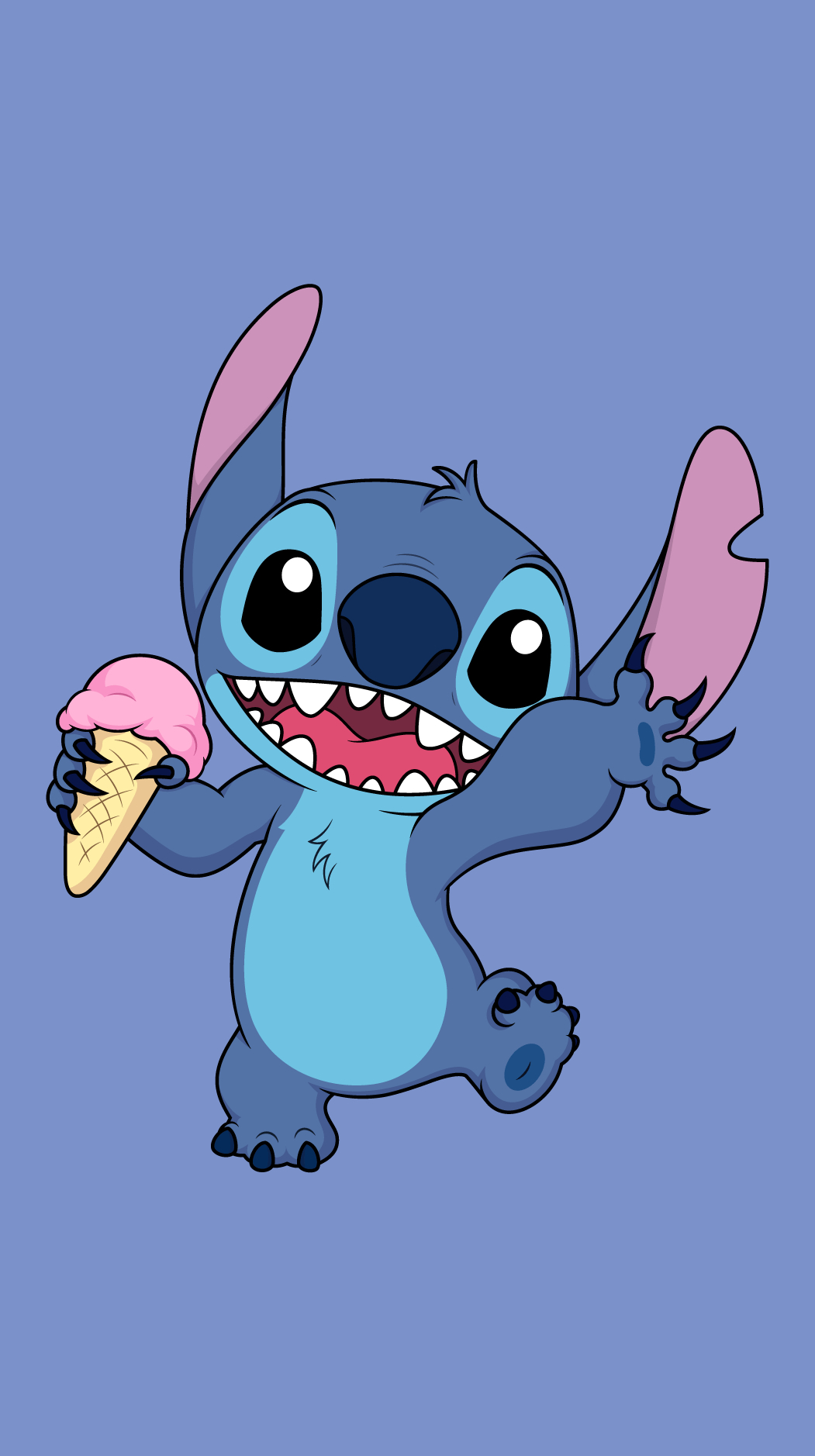 1060x1880 Stitch Wallpaper, Phone