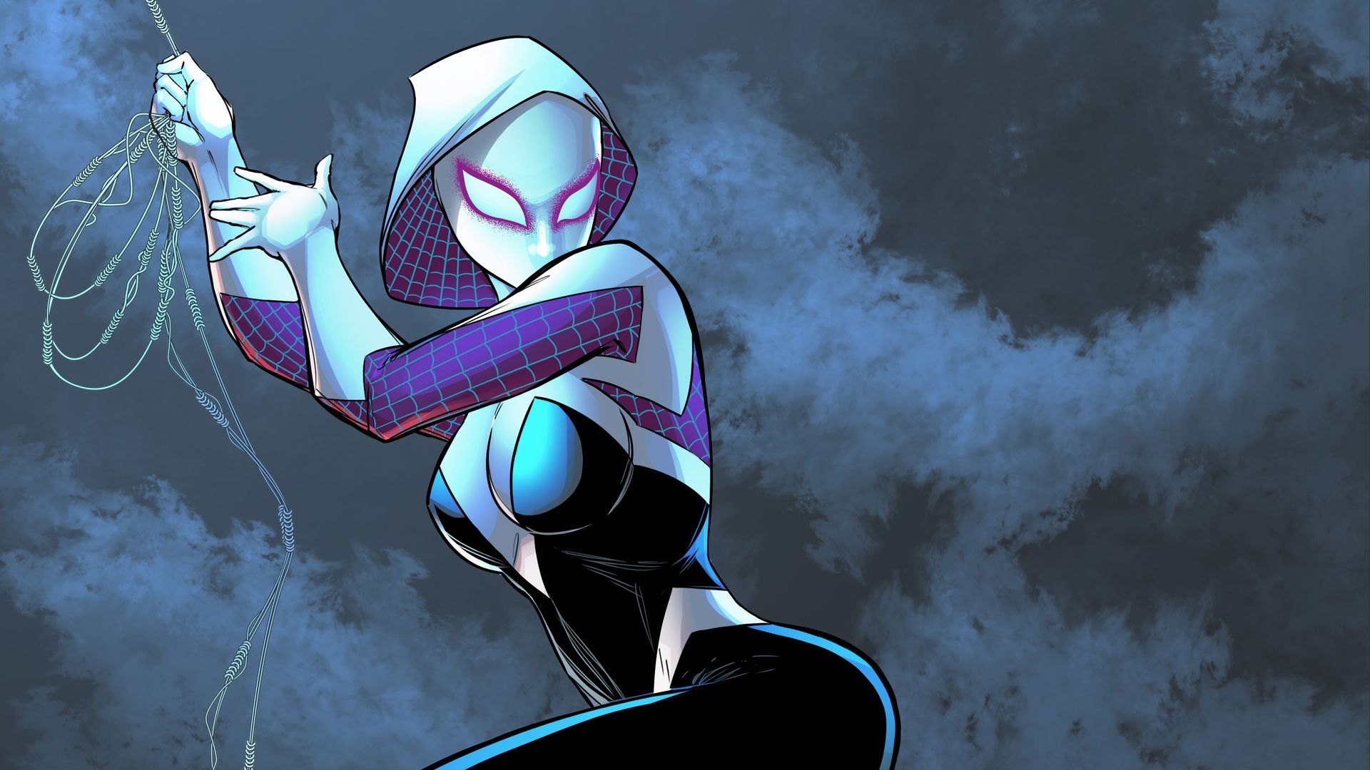 1920x1080 Spider Man Into The Spider Verse Gwen Stacy HD Wallpaper, Desktop