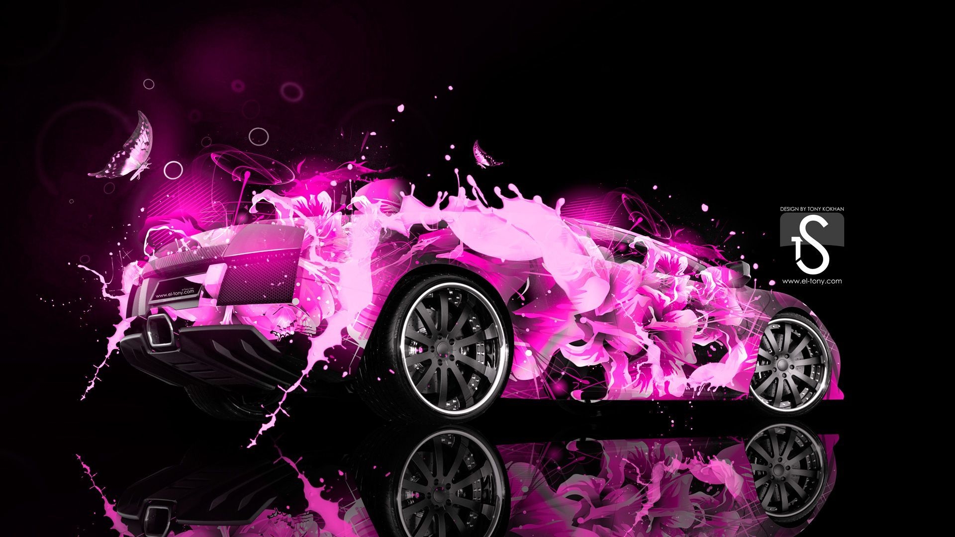 1920x1080 Abstract Lamborghini Murcielago HD Wallpaper. Custom cars paint, Desktop