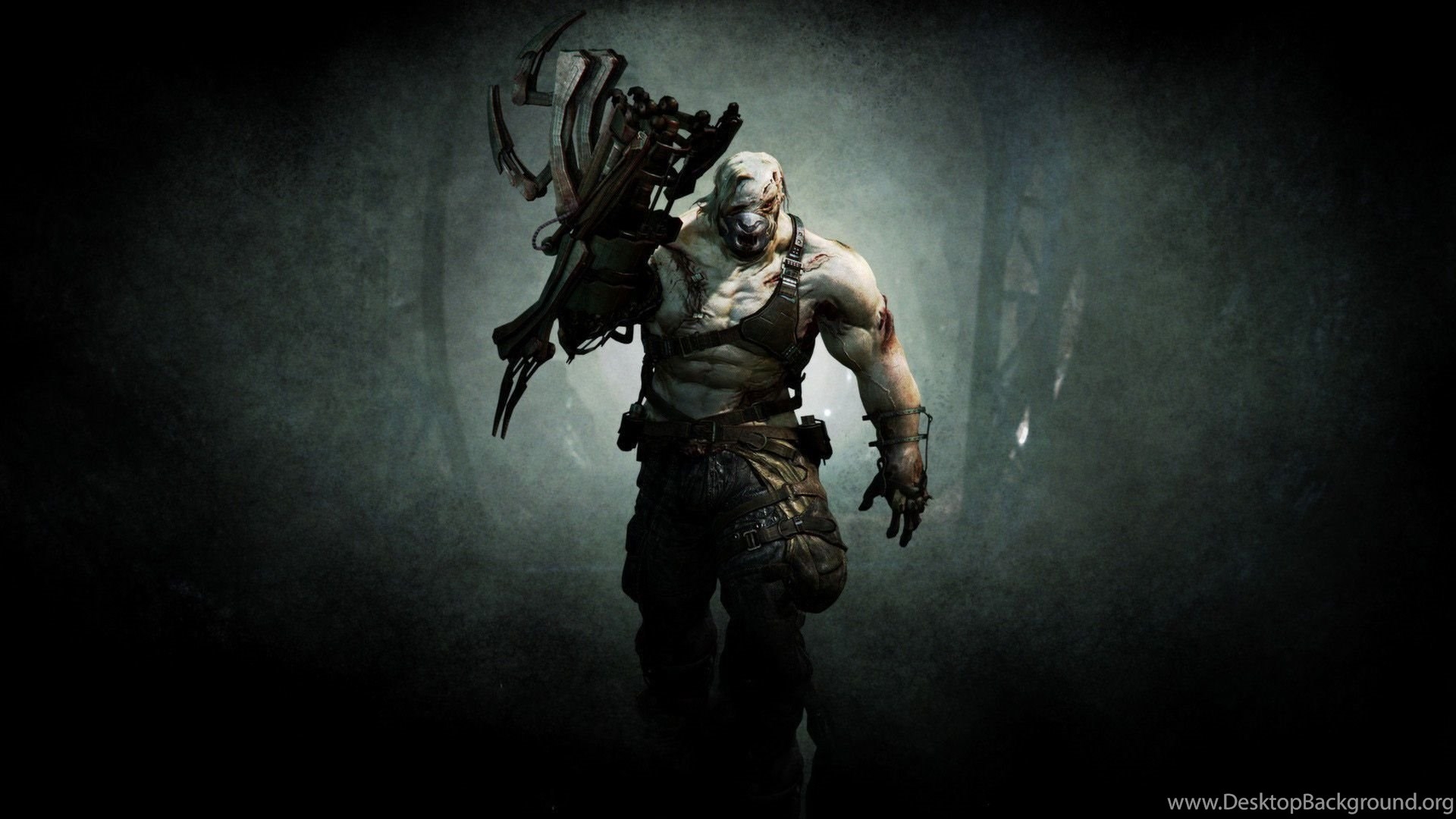 1920x1080 Full HD Wallpaper Resident Evil Mutant Dark Forest Soldier Gun. Desktop Background, Desktop