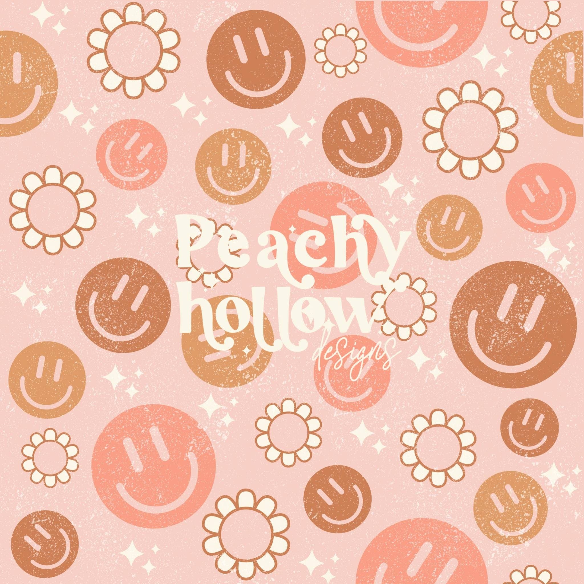 2050x2050 Smiley Face Seamless Pattern Background Paper Scrapbook, Phone