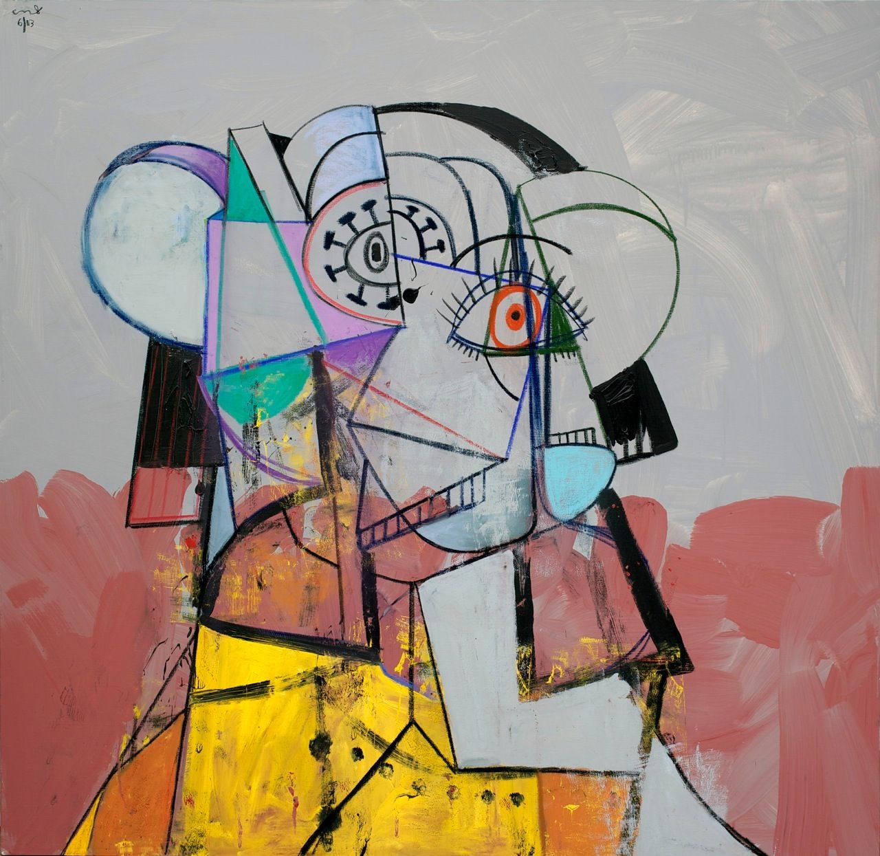 1280x1250 George Condo Cubism ideas. george condo, condo, condo art, Desktop