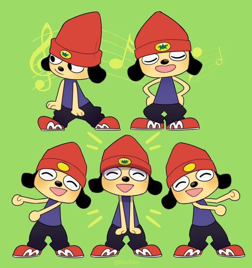 870x930 PaRappa the Rapper Sticker Sheet, Phone