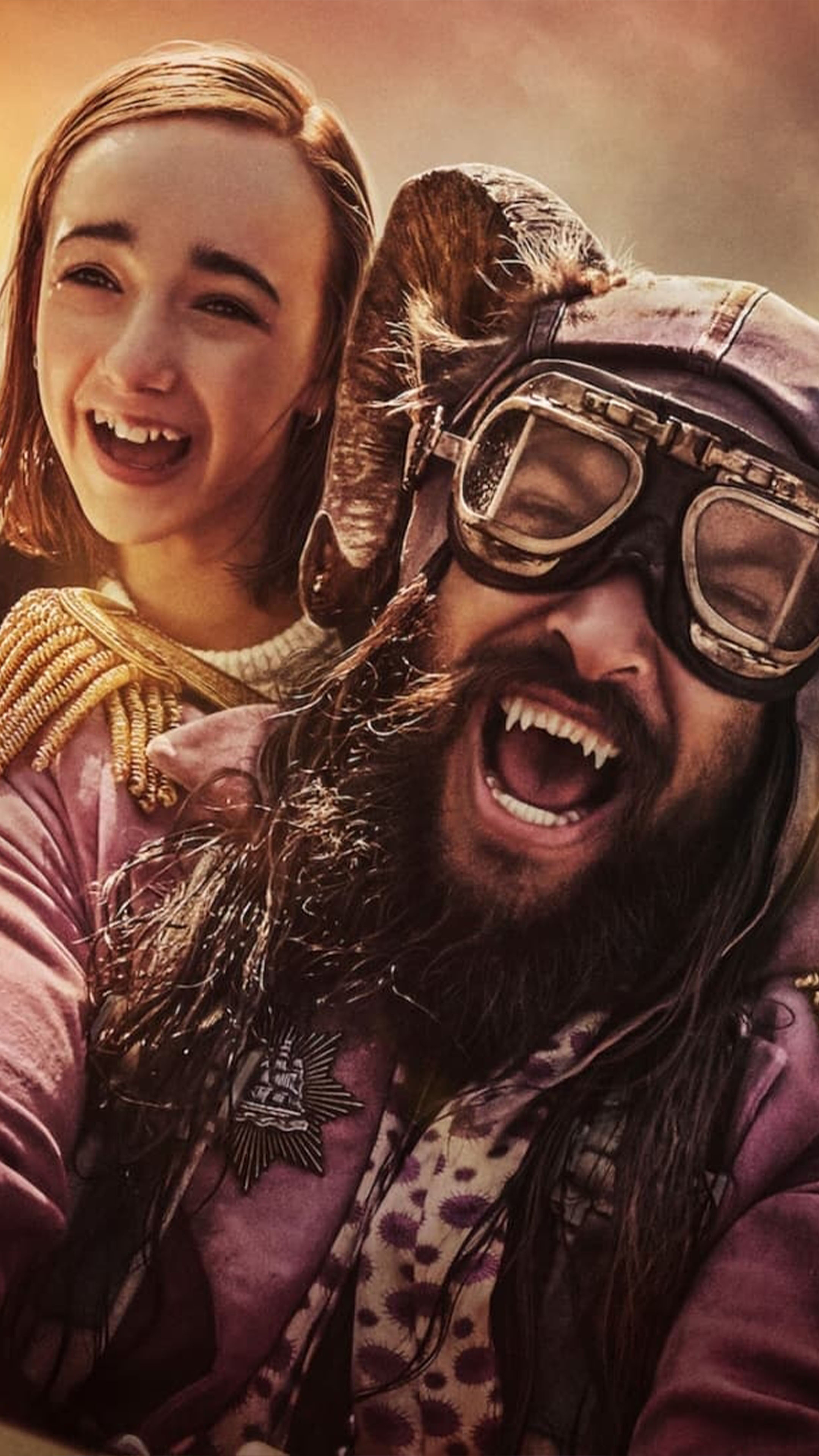 2160x3840 Jason Momoa and Marlow Barkley In Slumberland Movie Poster 4K Ultra HD Mobile Wallpaper, Phone