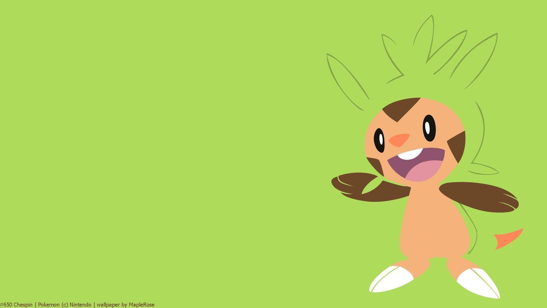 1920x1080 Chespin. PokéWalls, Desktop