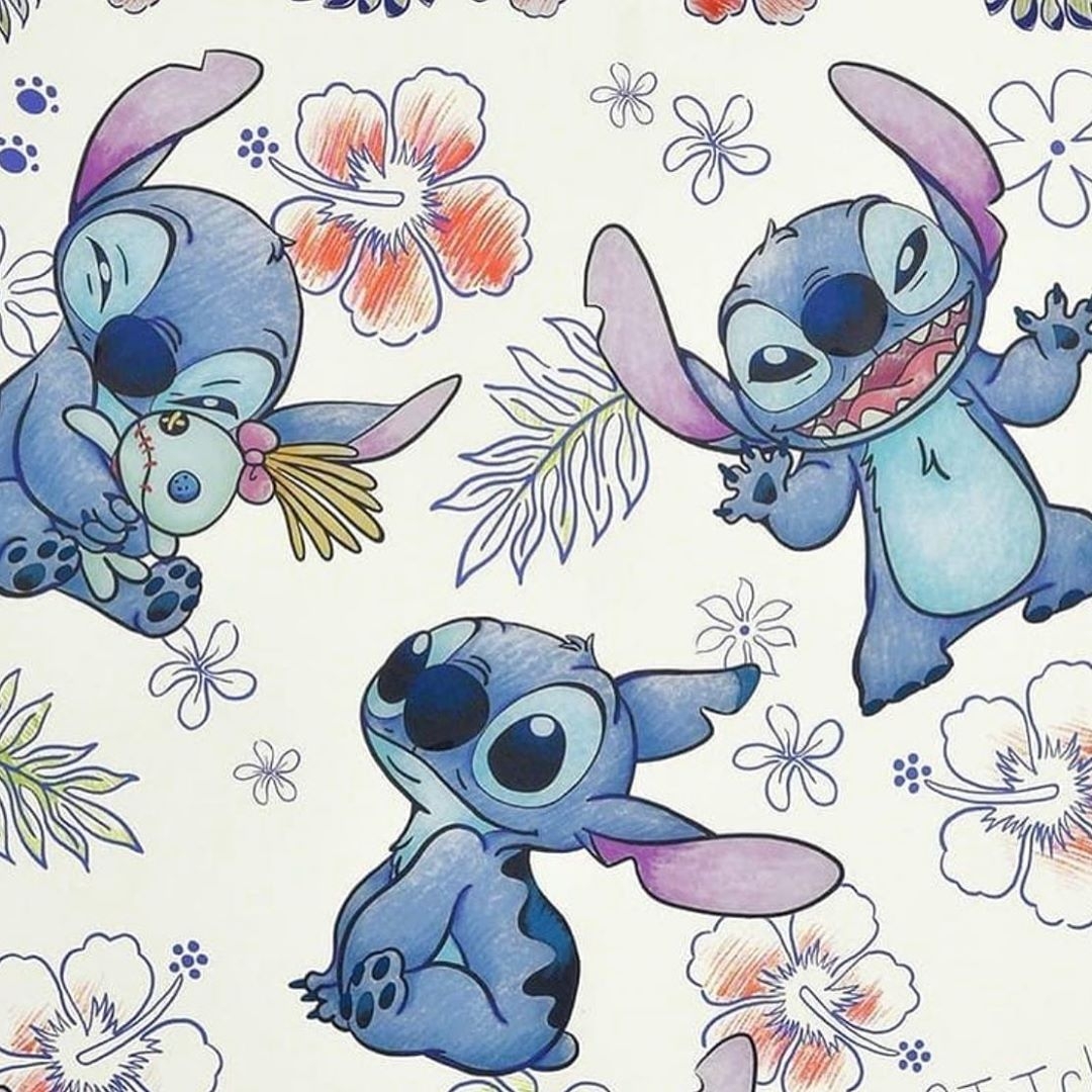 1080x1080 Adorable Cute Stitch Wallpaper, Phone