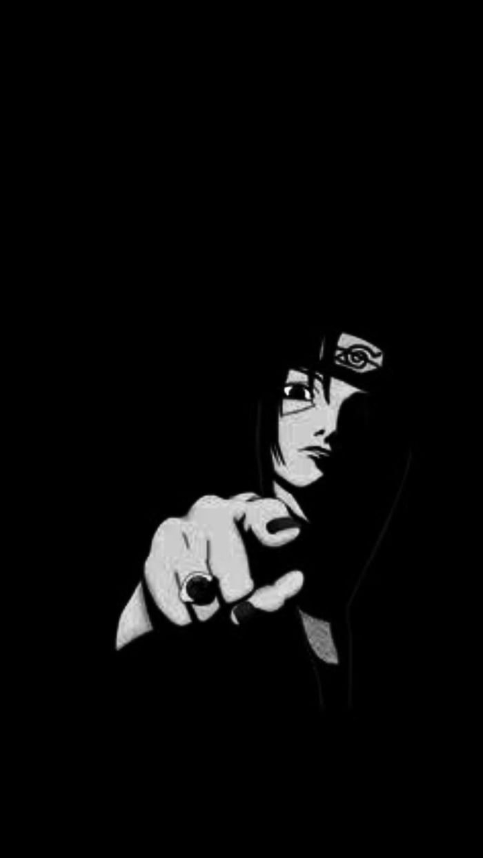 700x1250 Itachi black wallpaper. Wallpaper naruto shippuden, Itachi uchiha art, Itachi akatsuki, Phone