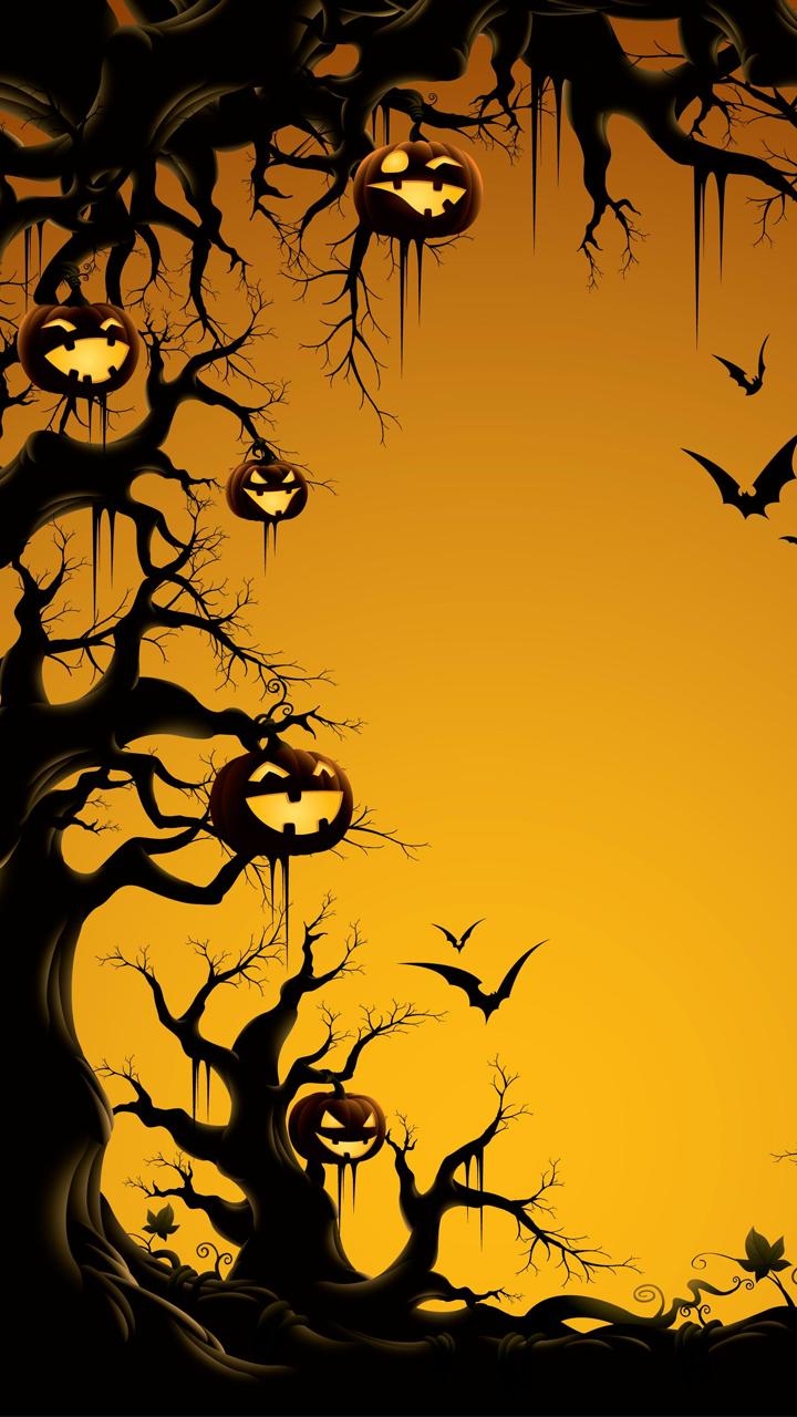 720x1280 Halloween phone wallpaper for PC, Phone