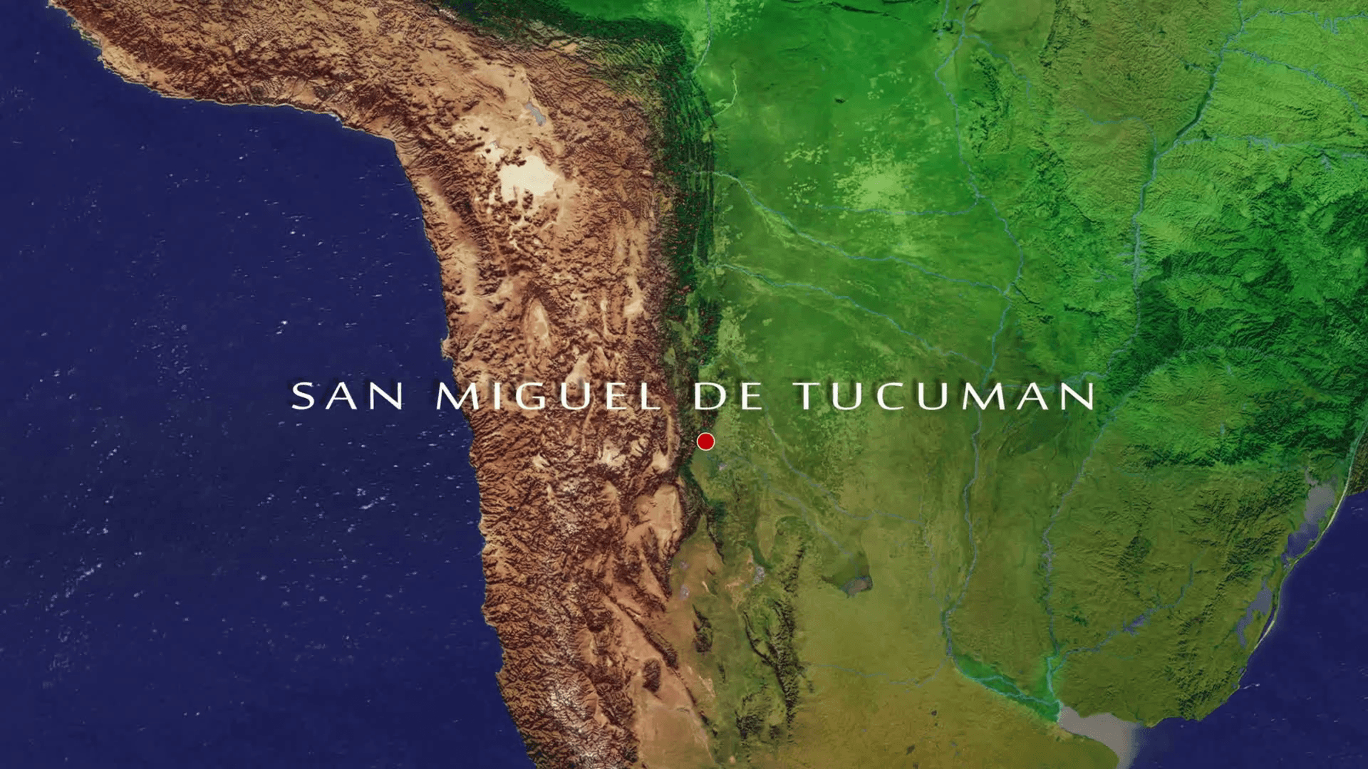 1920x1080 San Miguel De Tucuman Argentina Zoom In to geographic earth, Desktop