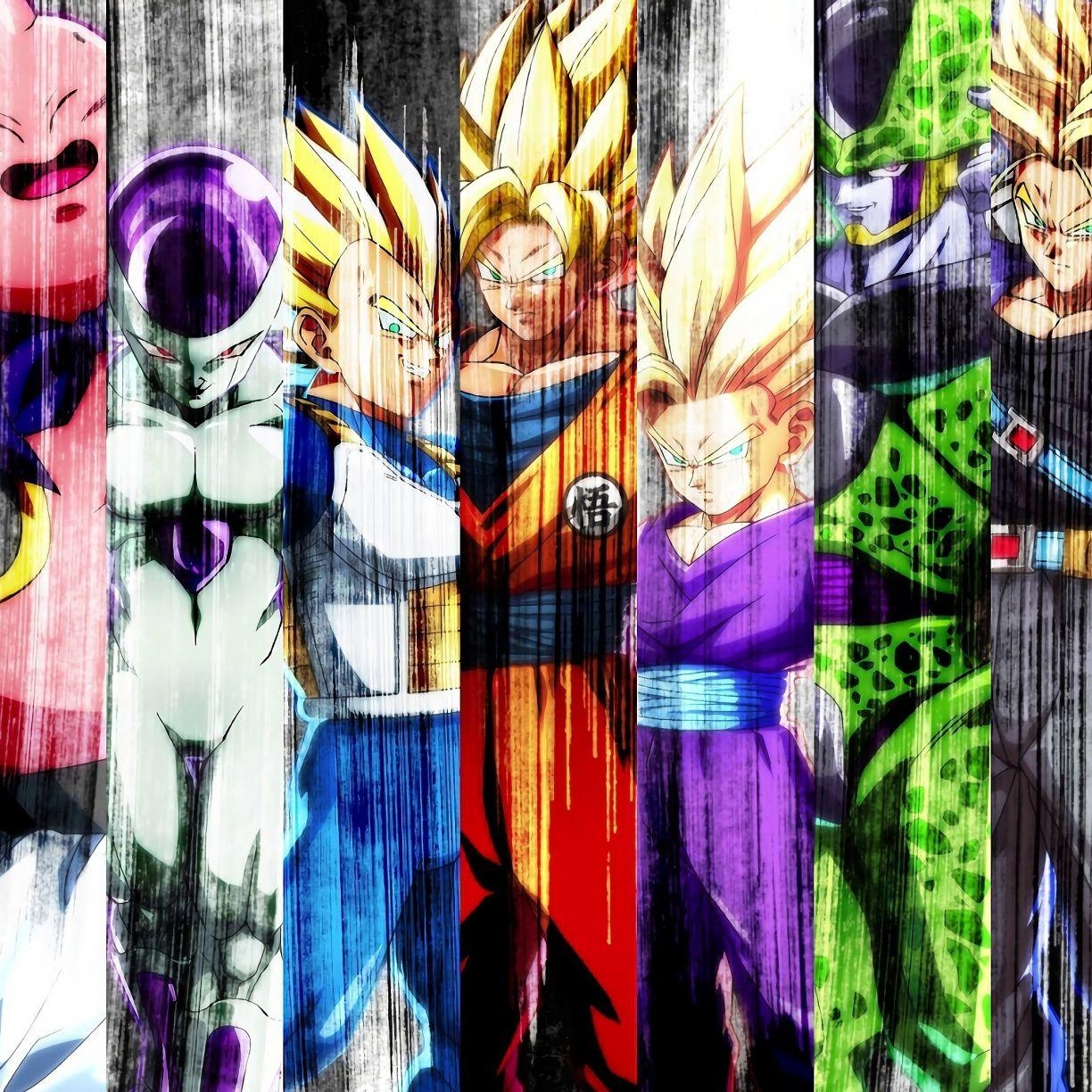 1230x1230 Desktop wallpaper all characters, collage, dragon ball fighterz, HD, Phone