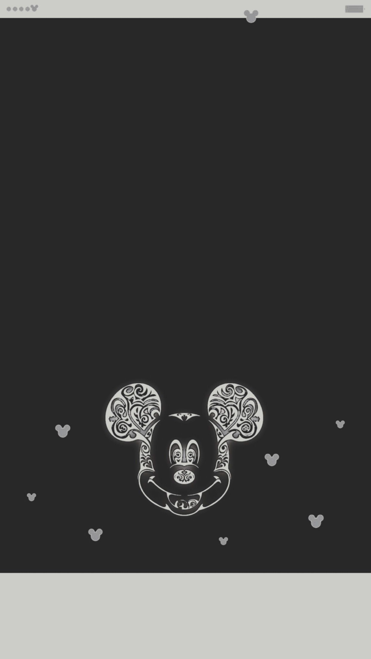 1250x2210 Mickey Mouse Black and White Wallpaper, Phone