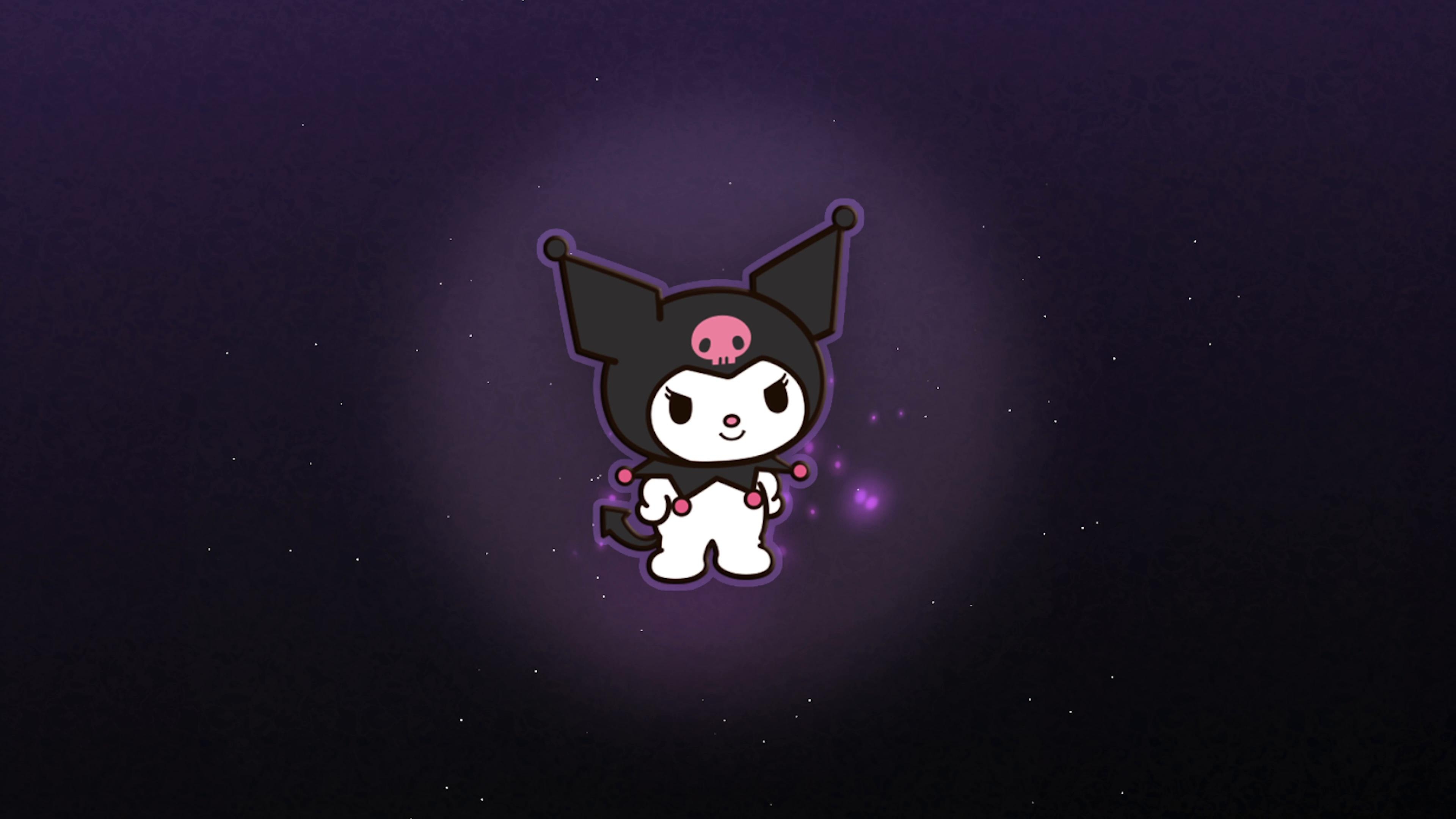 3840x2160 Sweet And Spooky Kuromi Live Wallpaper, Desktop