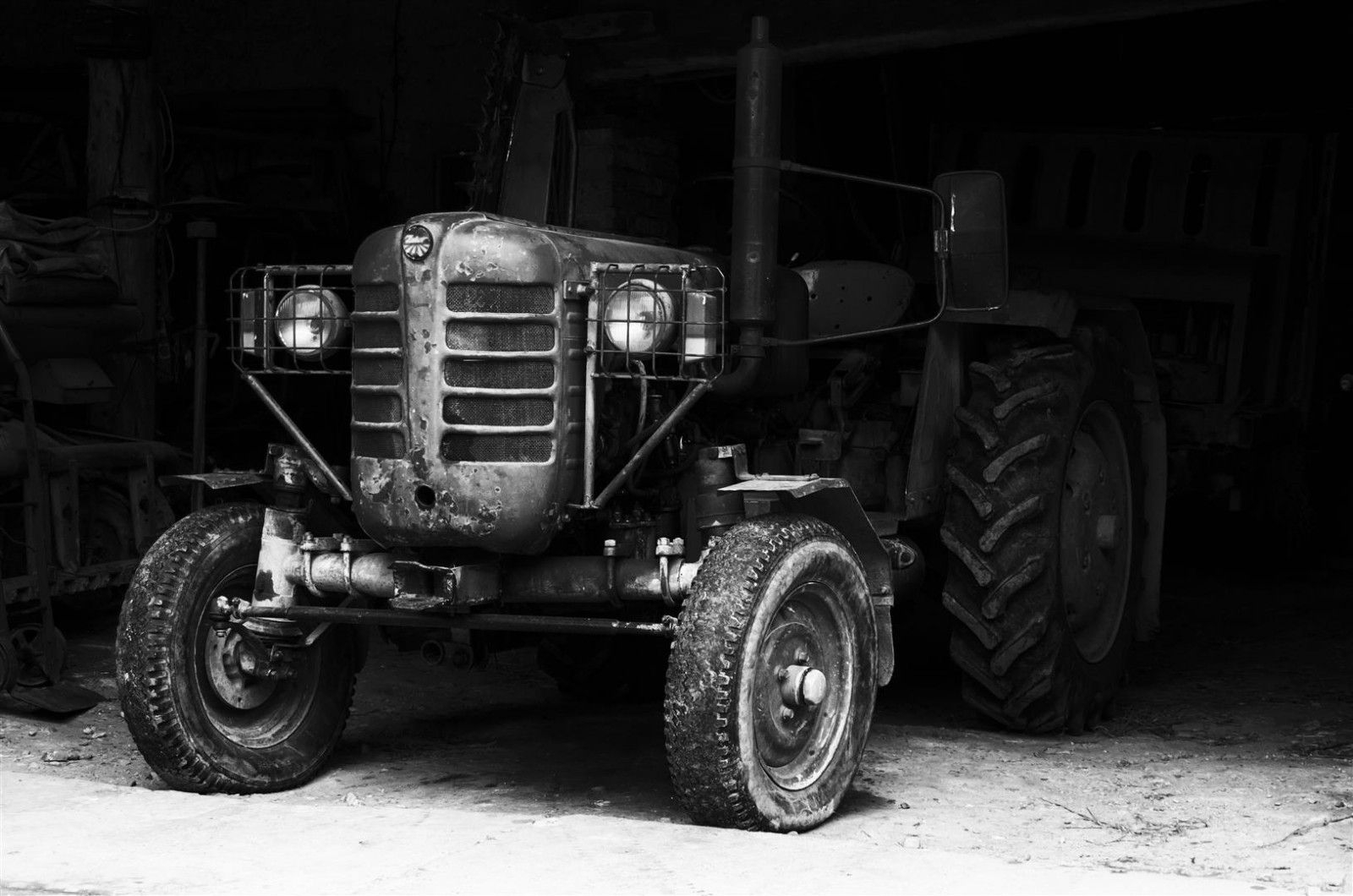 1600x1060 Wallpaper, old, tractor, czech, machine, rusty, zetor, argiculture 1630x1080, Desktop