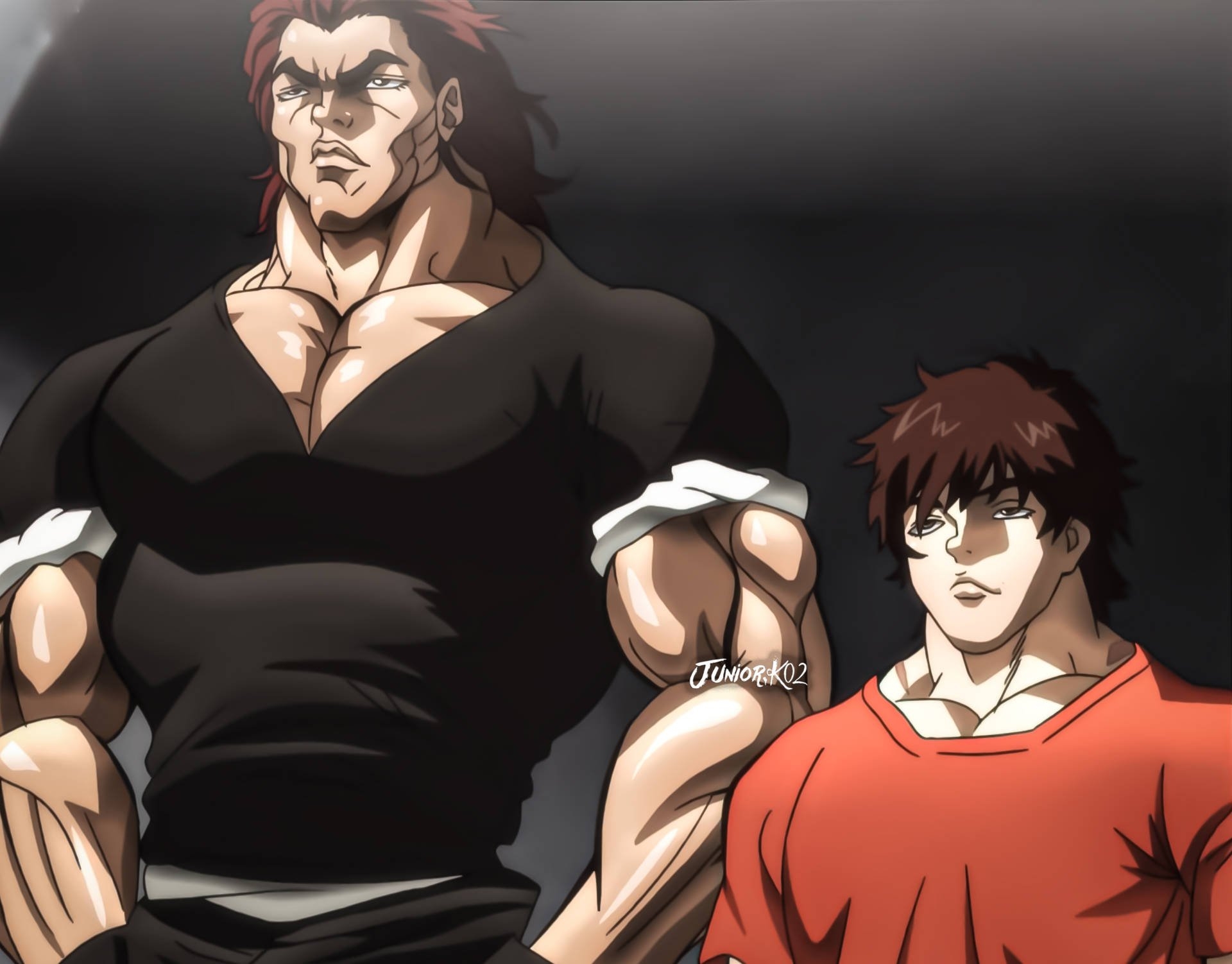 1920x1510 Download Yujiro Hanma And Baki Hanma Wallpaper, Desktop