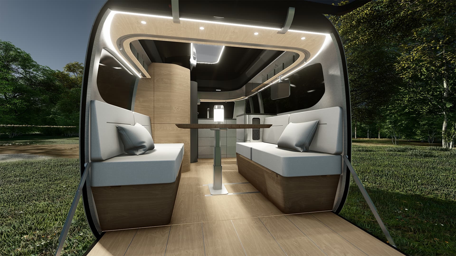 1920x1080 Airstream and Porsche unveil camping trailer concept, Desktop