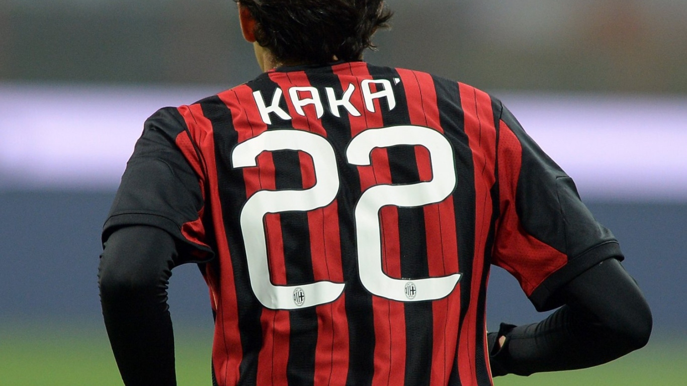 1370x770 The irreplaceable player of Milan Kaka is number 22 Desktop wallpaper, Desktop