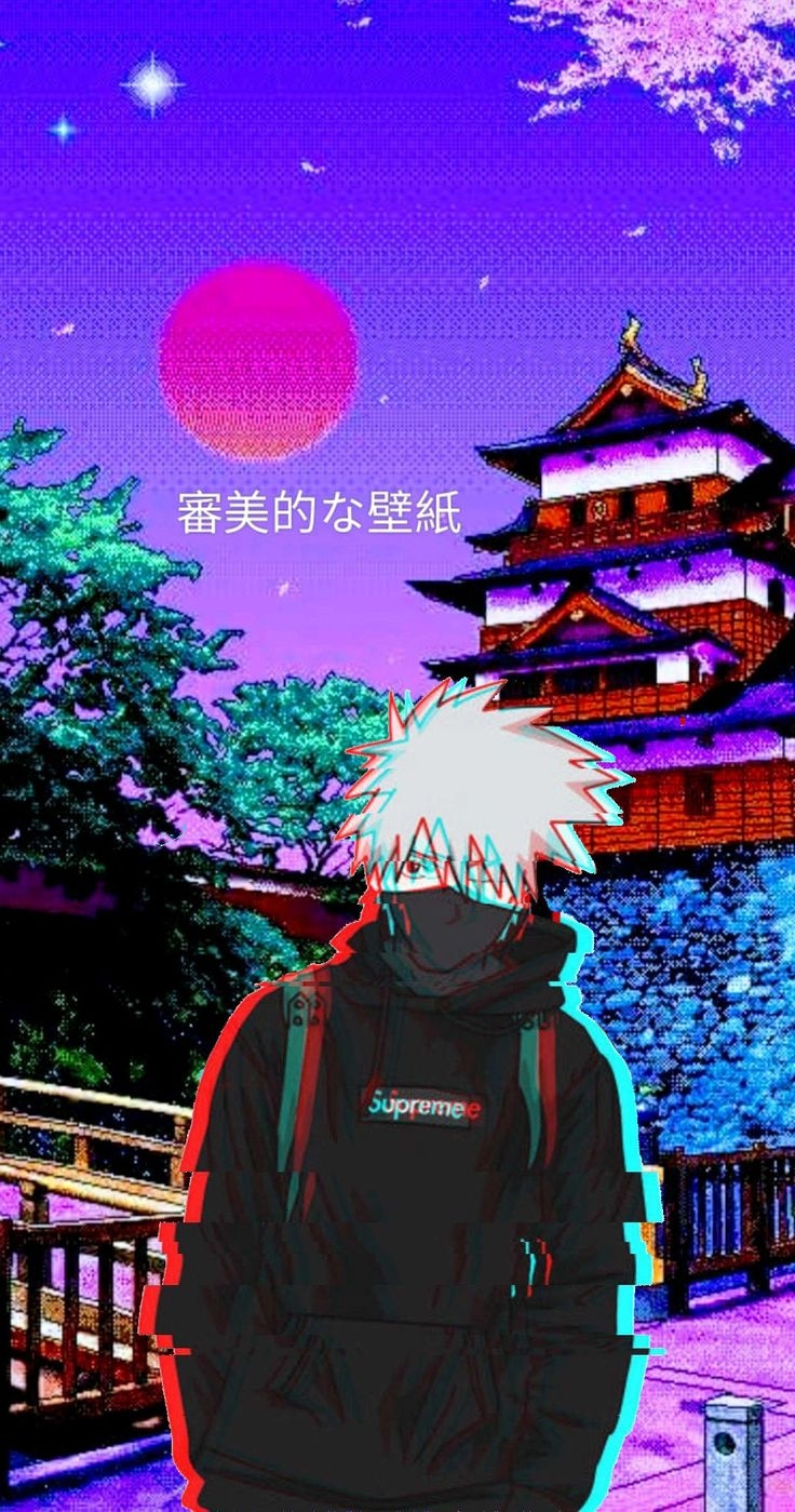 740x1400 japanese kakashi drip. Kakashi, Naruto wallpaper, Anime, Phone