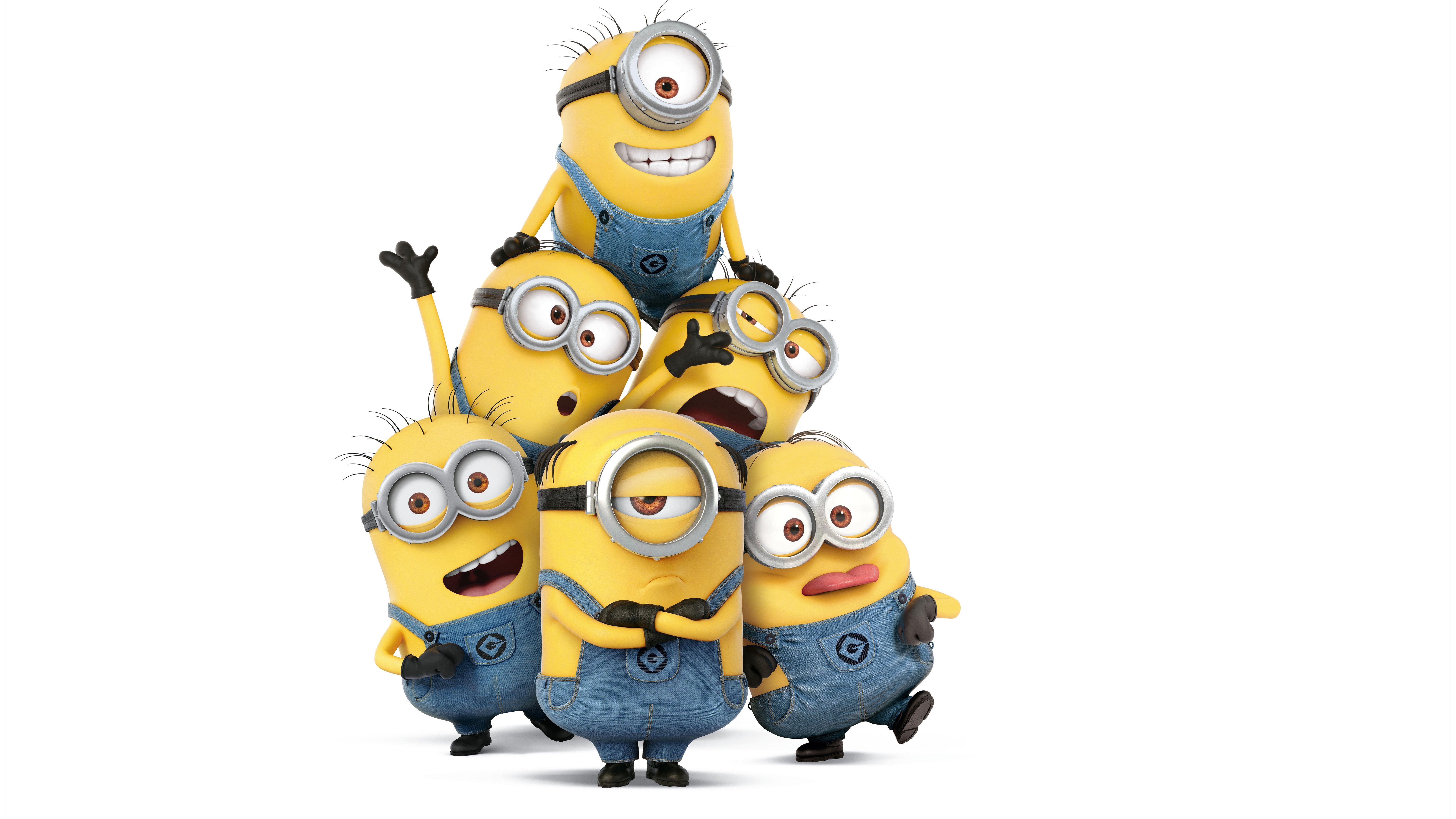 7680x4320 Minions funny, Desktop